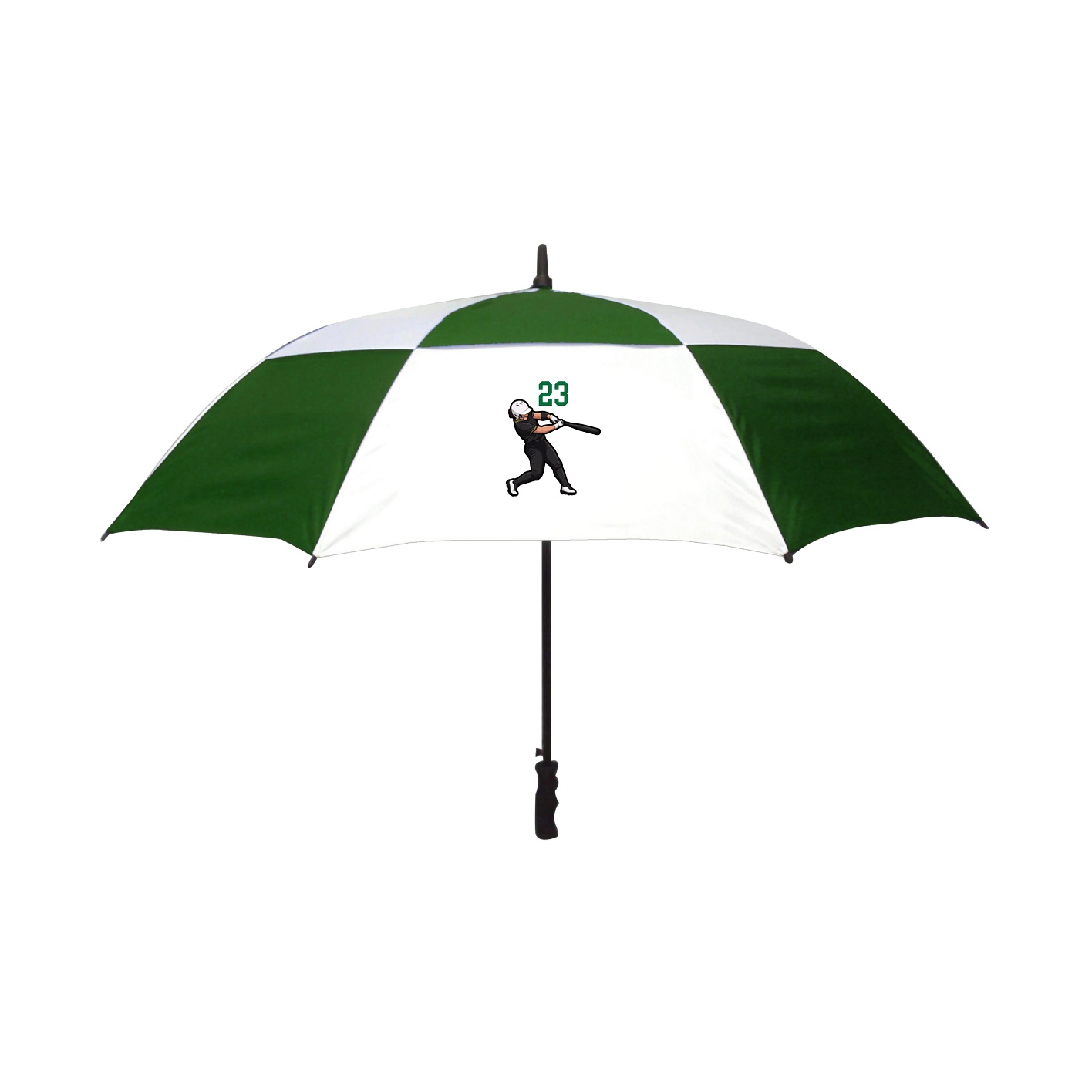Golf Umbrella — Number Top in White