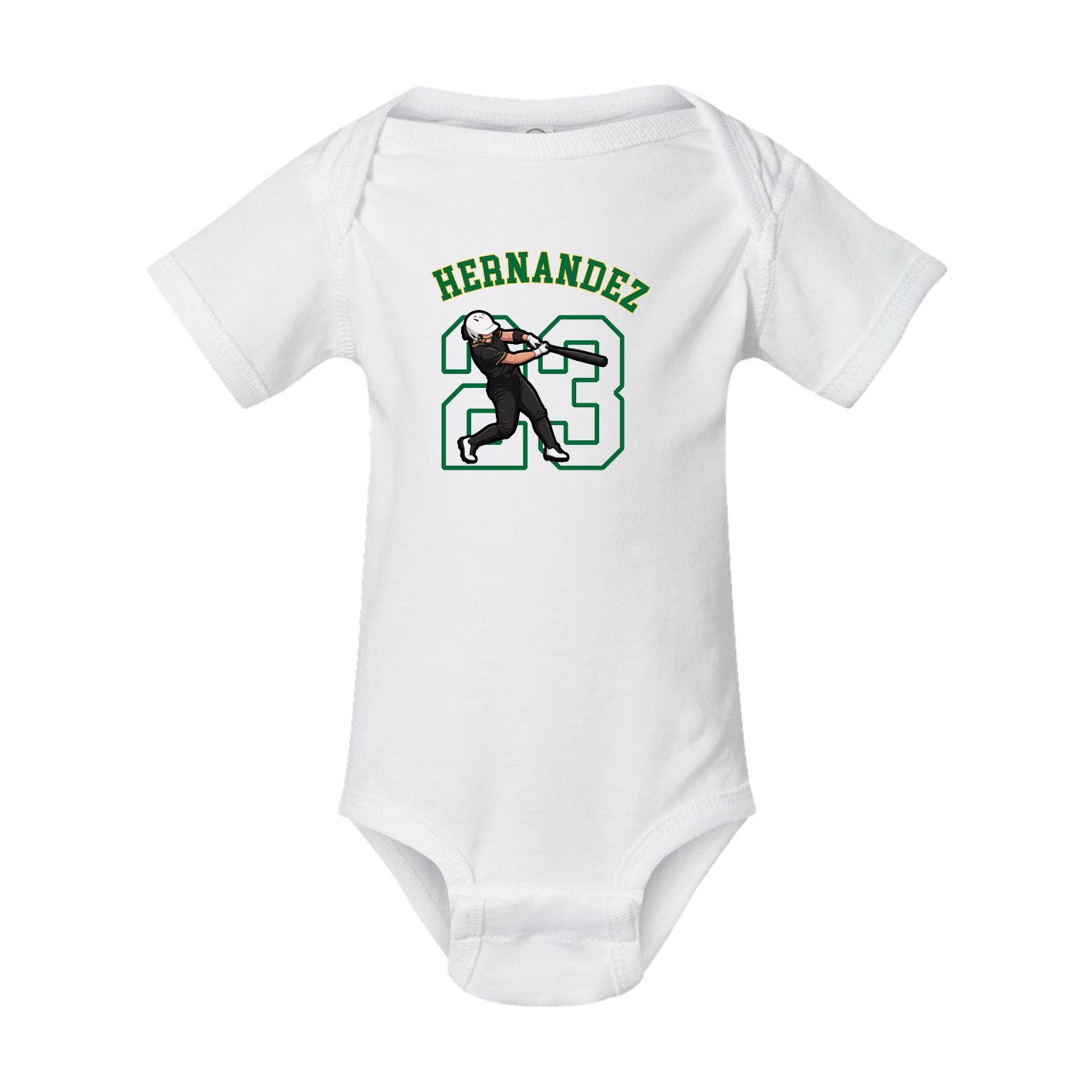 Baby Onesie — Shirsey Arch in White