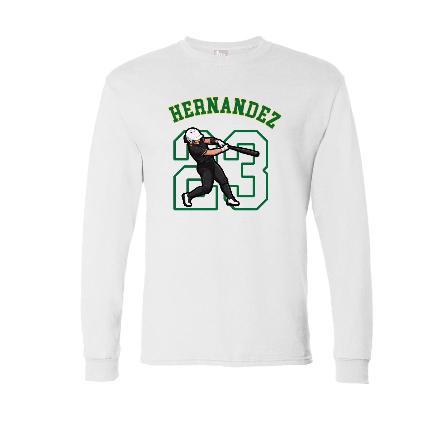 Long Sleeve Tee — Shirsey Arch in White
