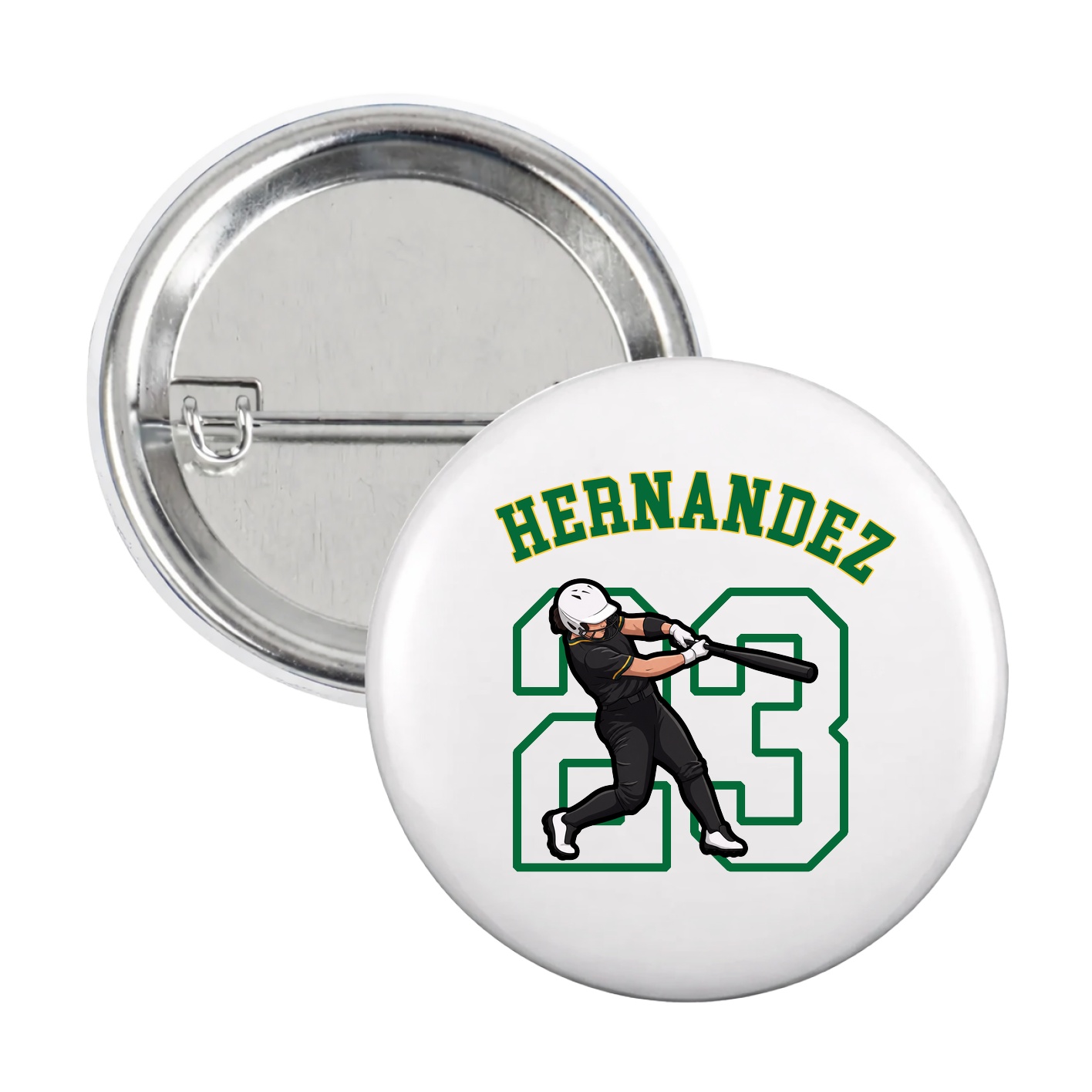 Game Day Button — Shirsey Arch in White