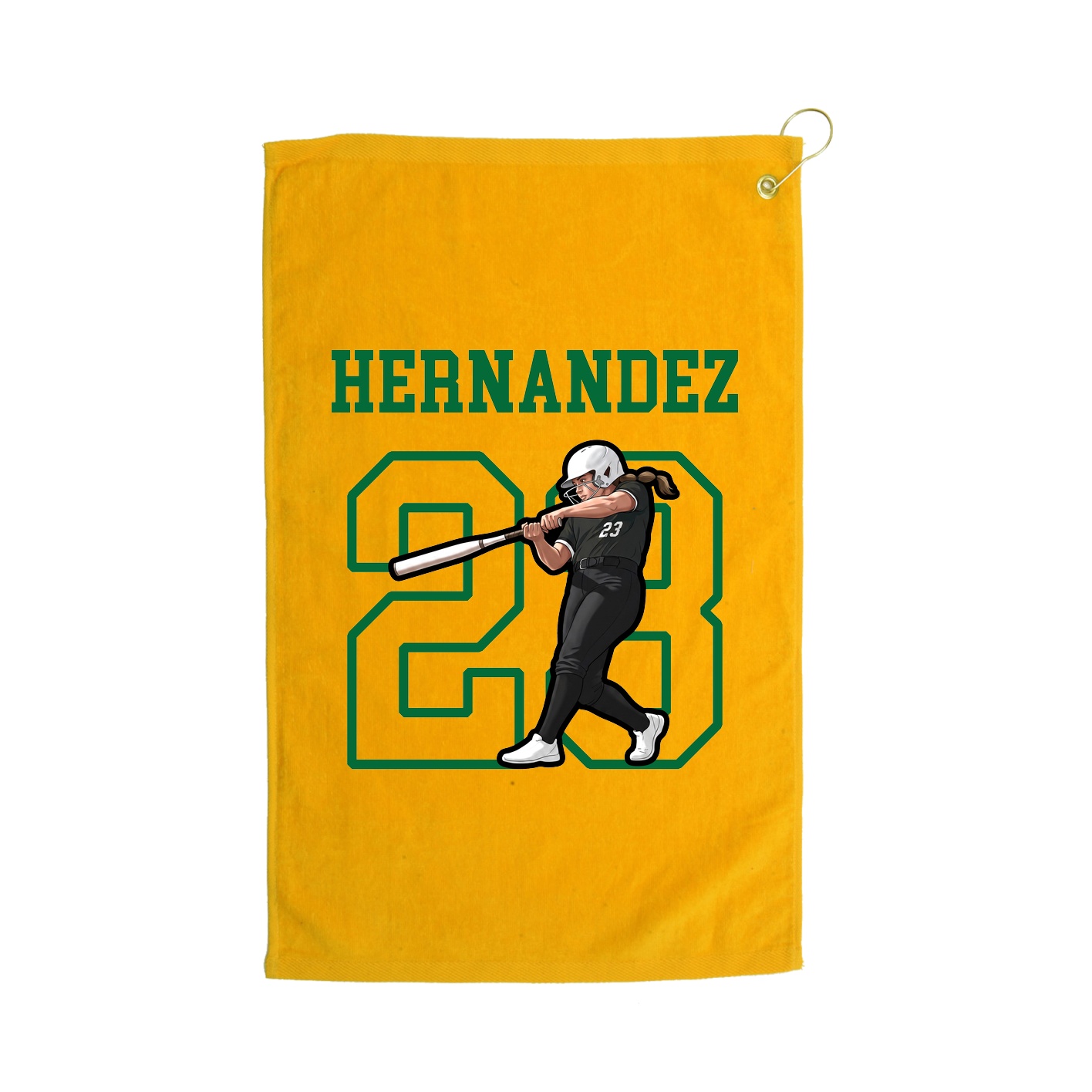 Golf Towel — Shirsey in Gold