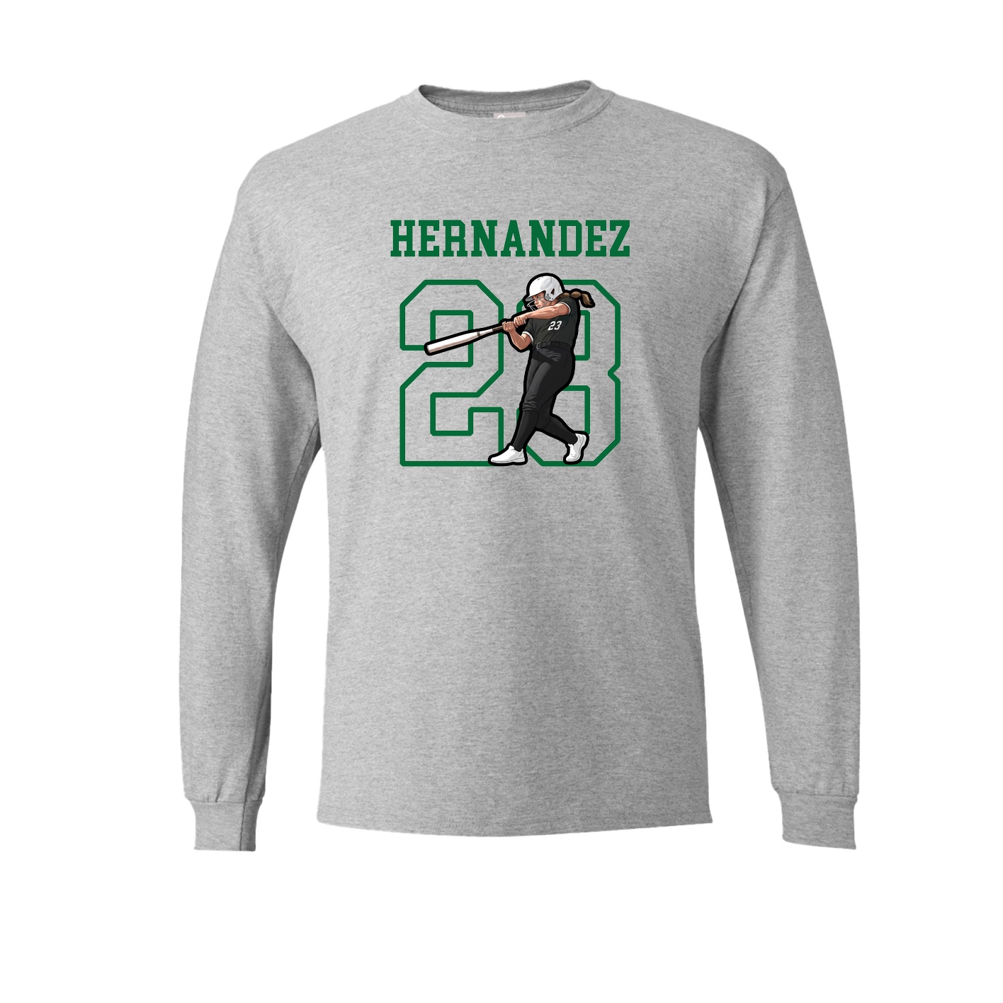Long Sleeve Tee — Shirsey in Grey