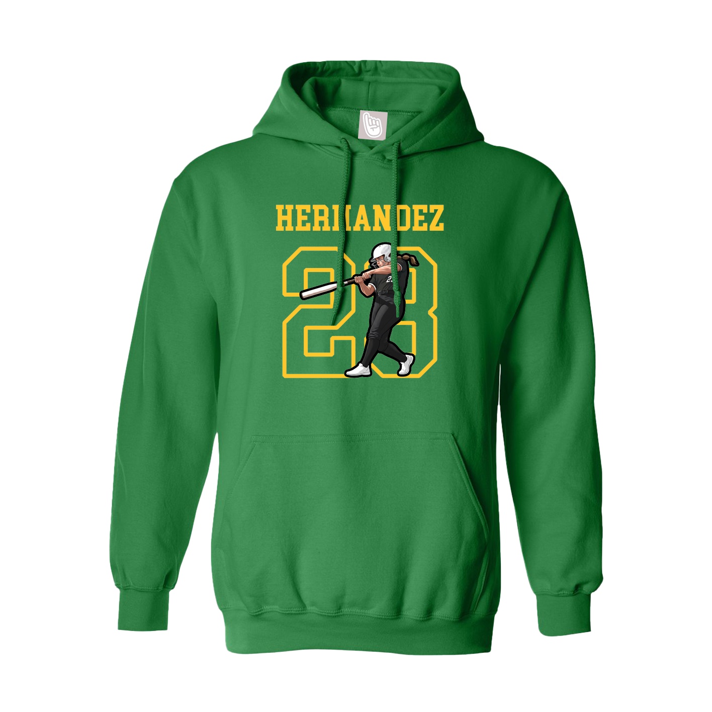 Youth Hoodie — Shirsey in Green