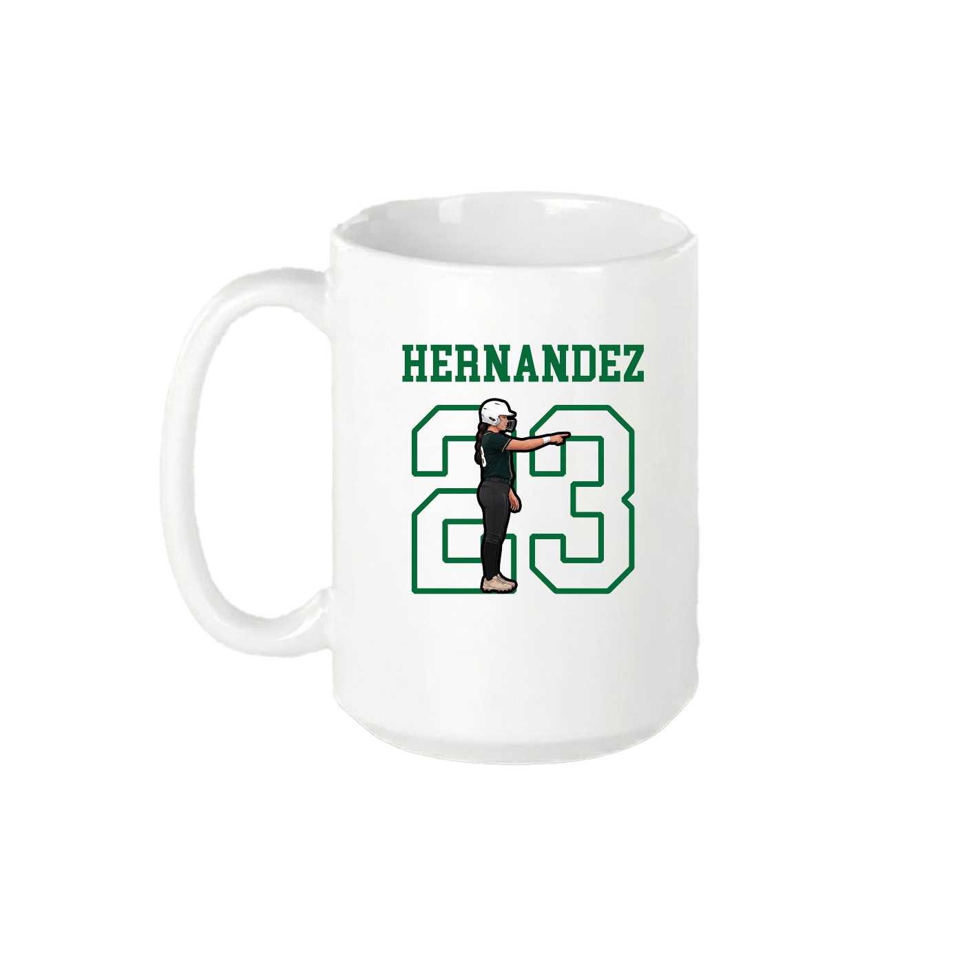 15oz Coffee Mug — Shirsey in White