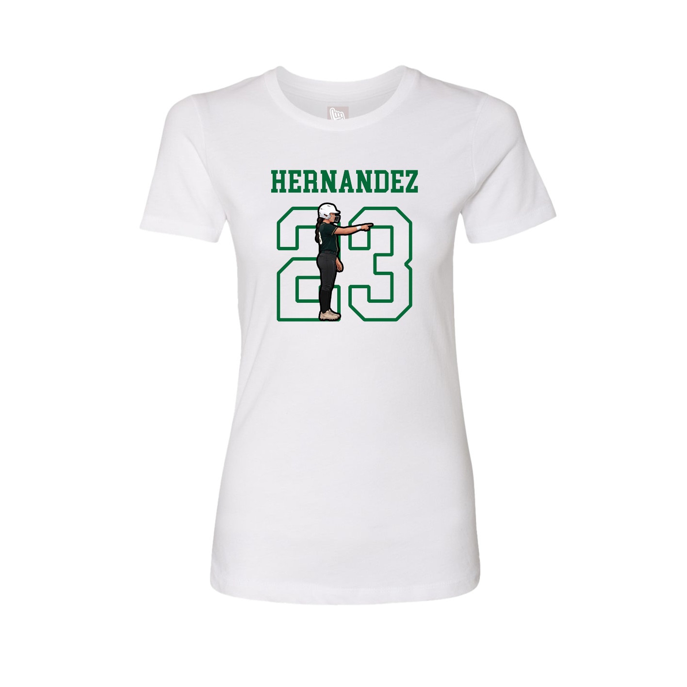 Fitted Women's Tee — Shirsey in White