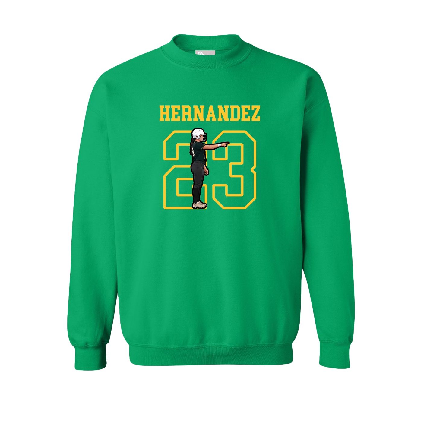 Fleece Crew — Shirsey in Green