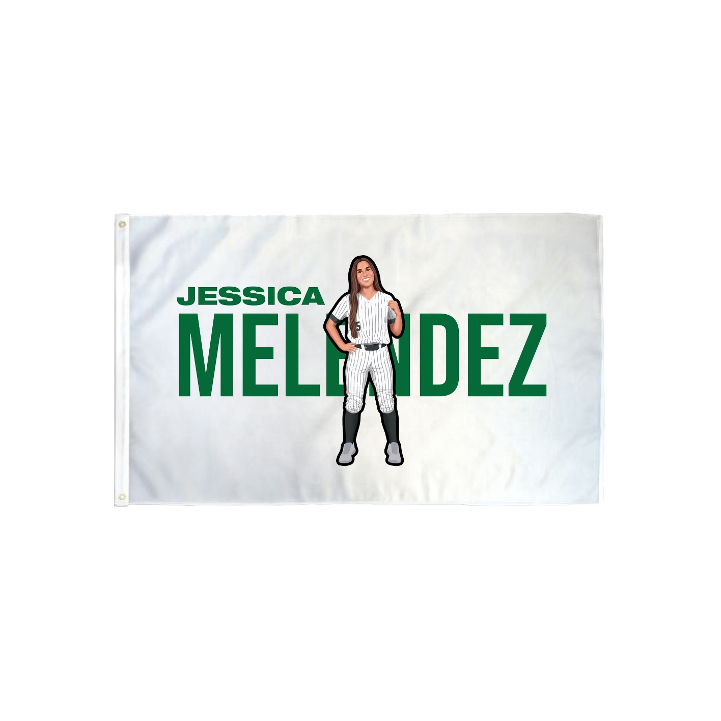 3x5 Flag — Player Name in Classic