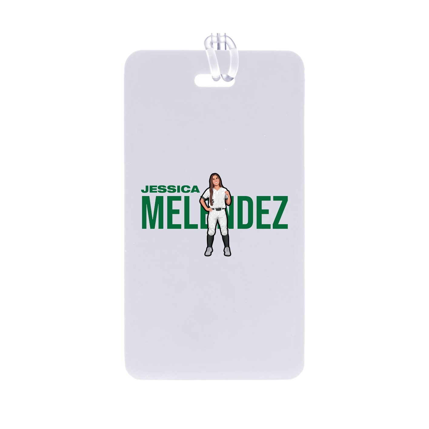 Bag Tag — Player Name in Classic