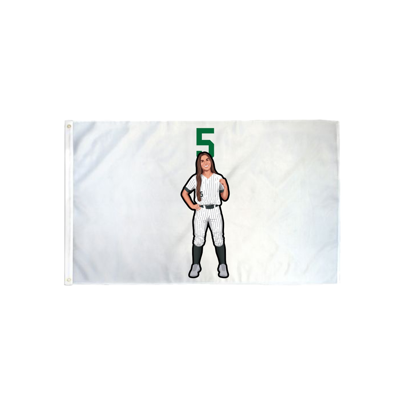 3x5 Flag — Number Top in Classic