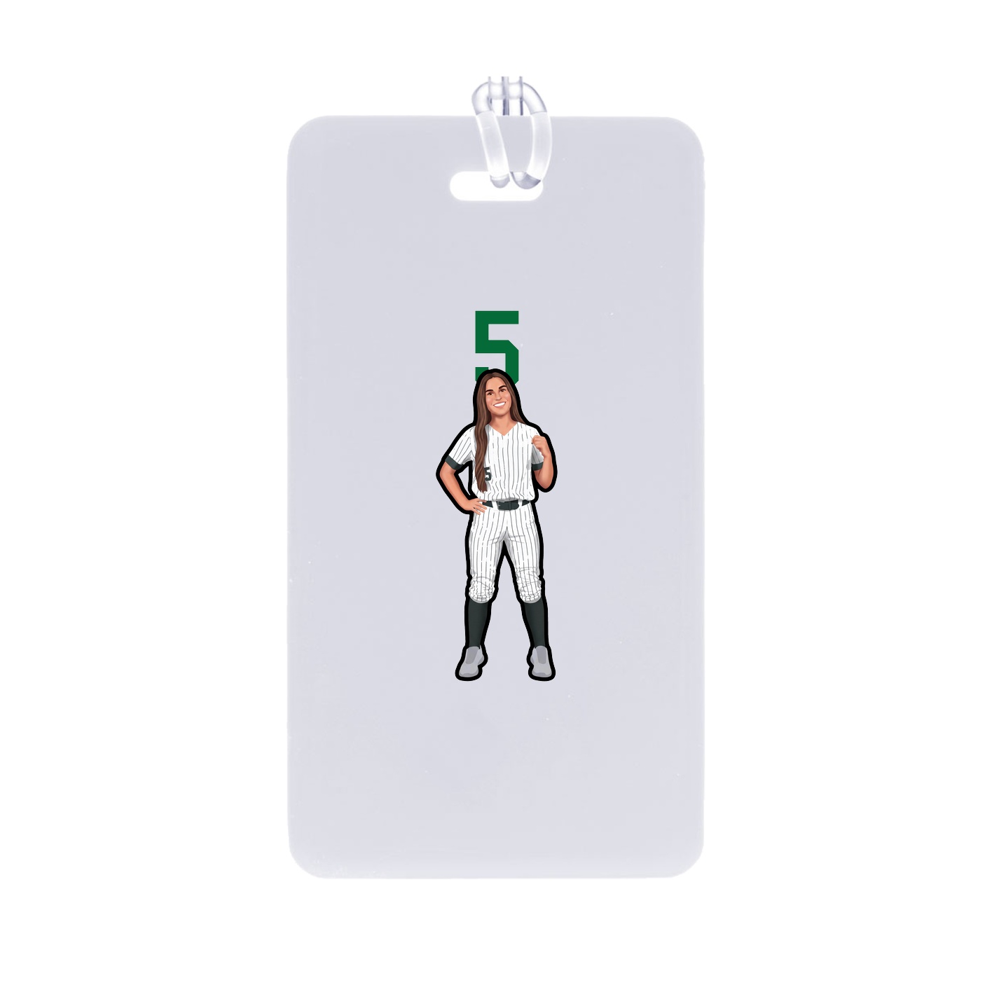 Bag Tag — Number Top in Classic
