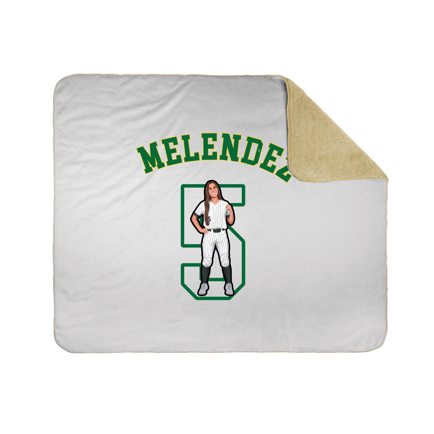 Throw Blanket — Shirsey Arch in White