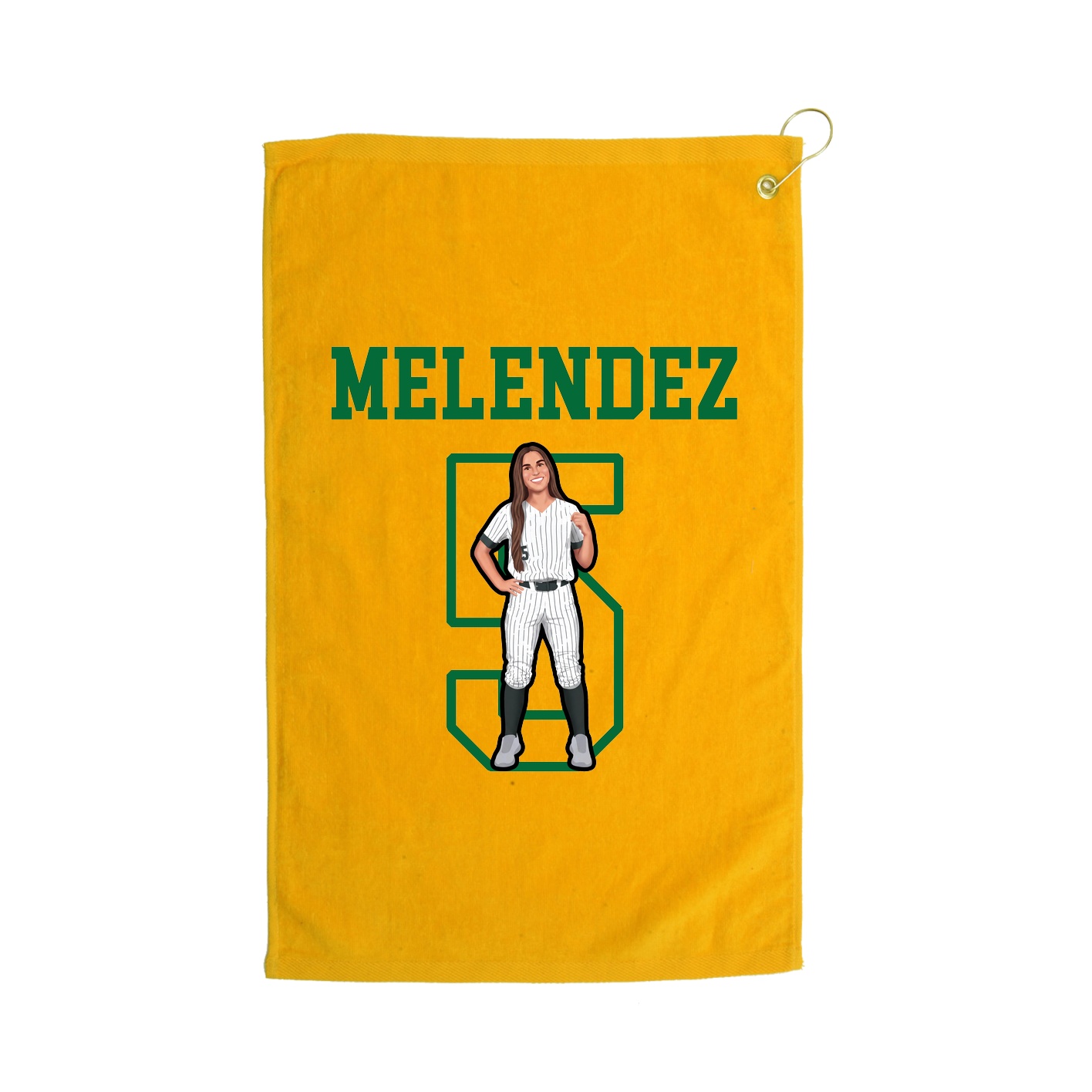 Golf Towel — Shirsey in Gold