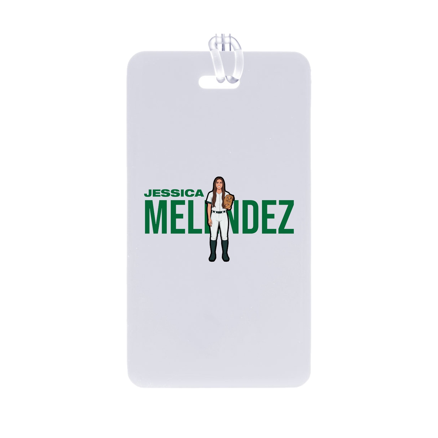 Bag Tag — Player Name in Classic