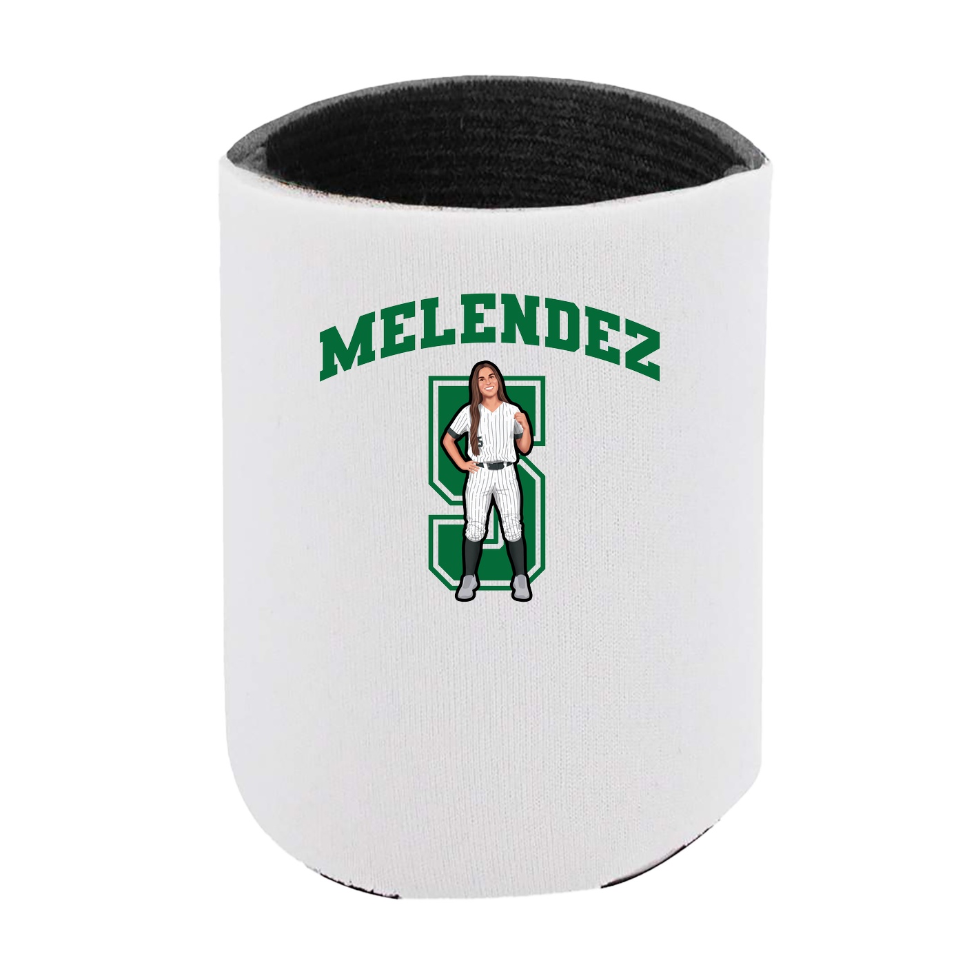 Can Holder — Number in White