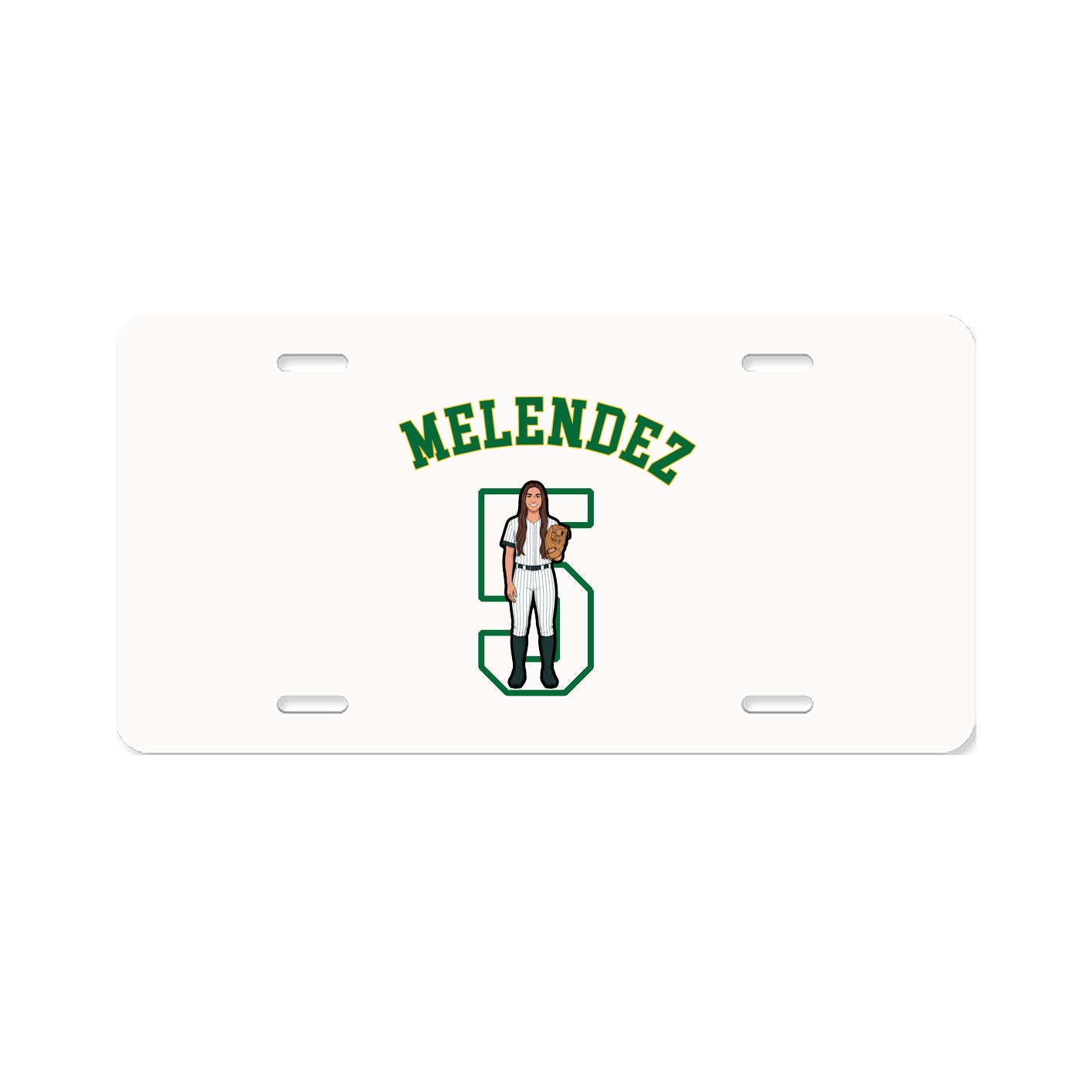 License Plate — Shirsey Arch in Classic