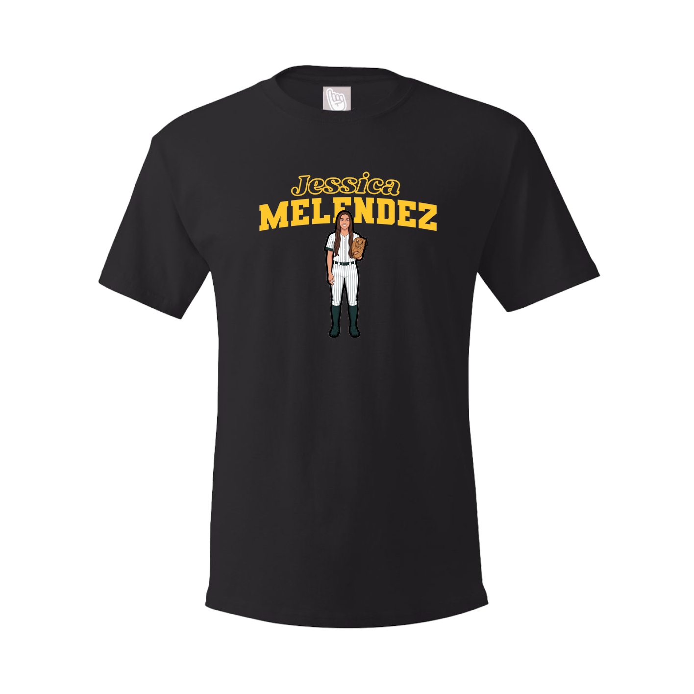 Tee — Name Arch in Black