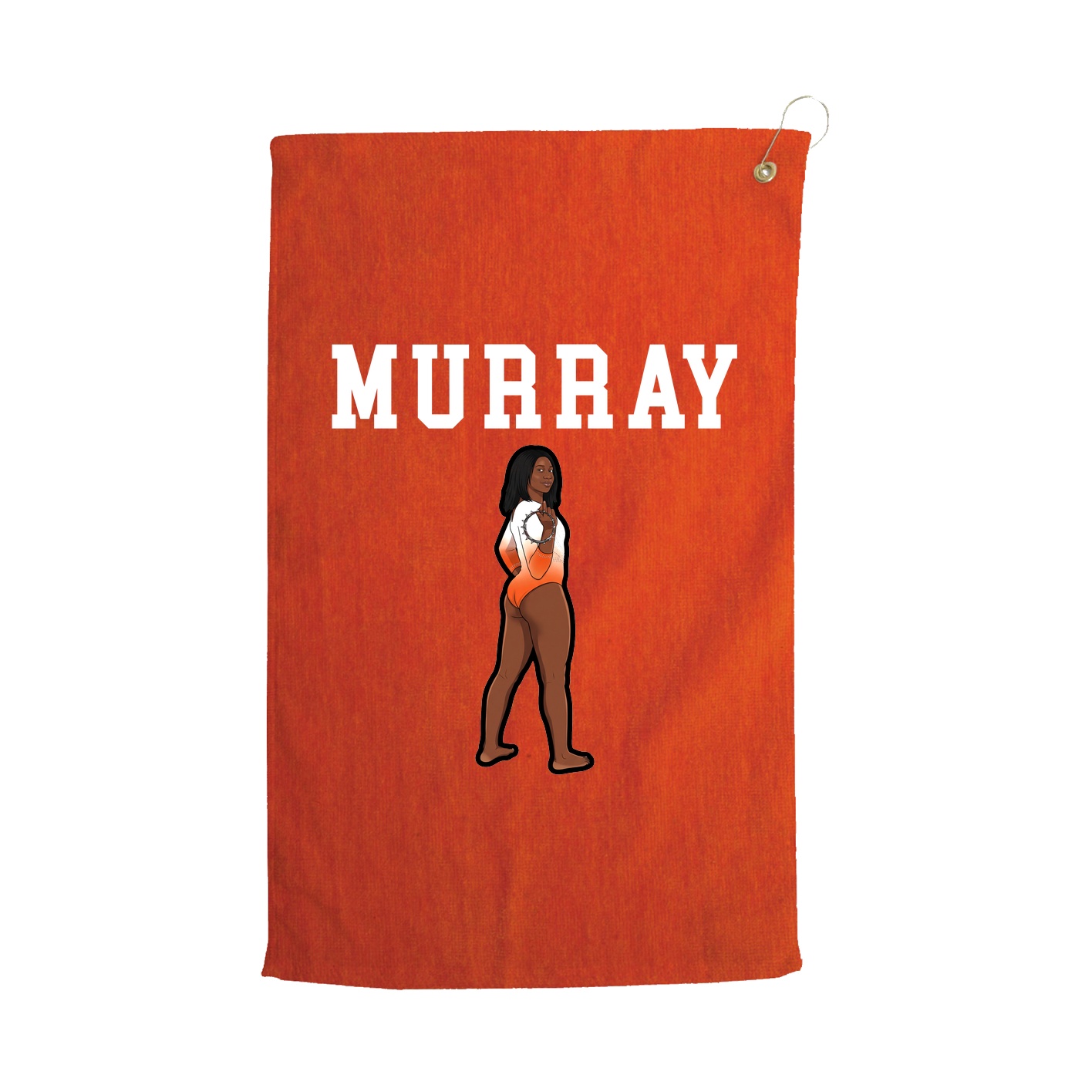 Golf Towel — Shirsey in Orange