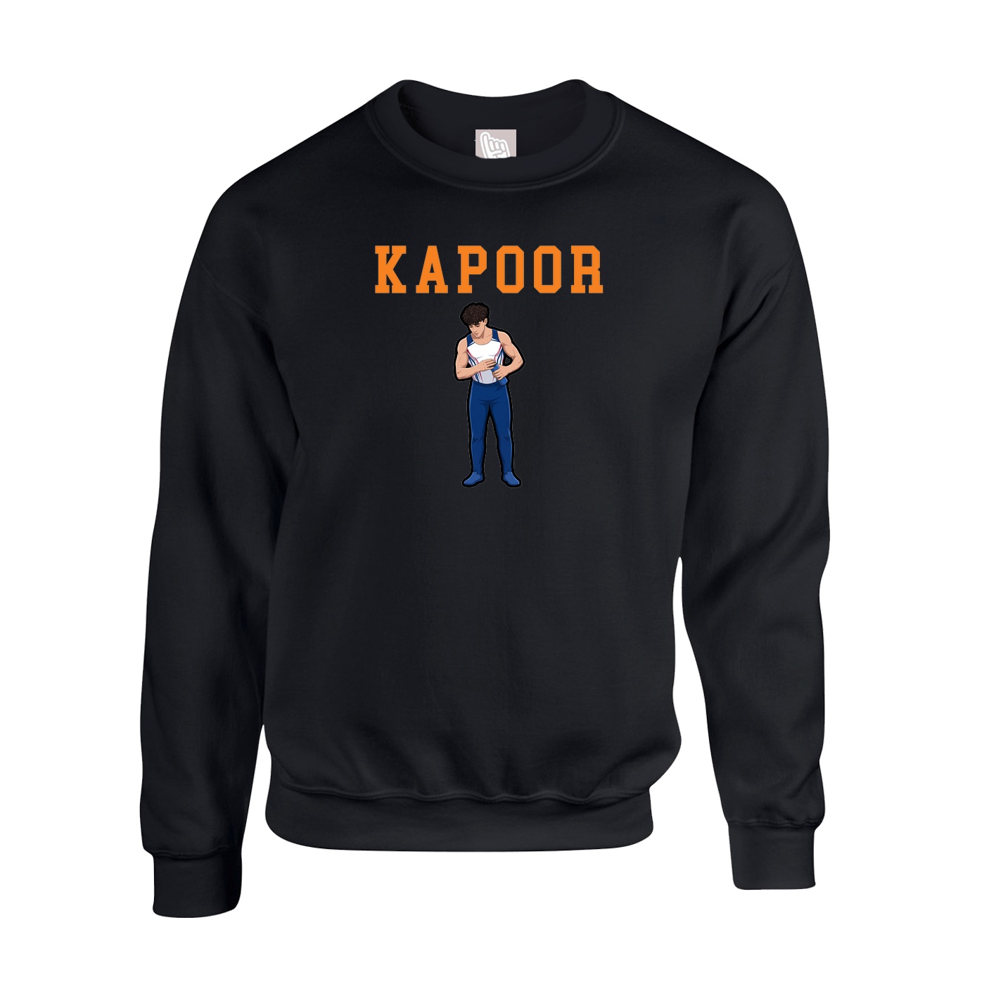 Fleece Crew — Shirsey in Black