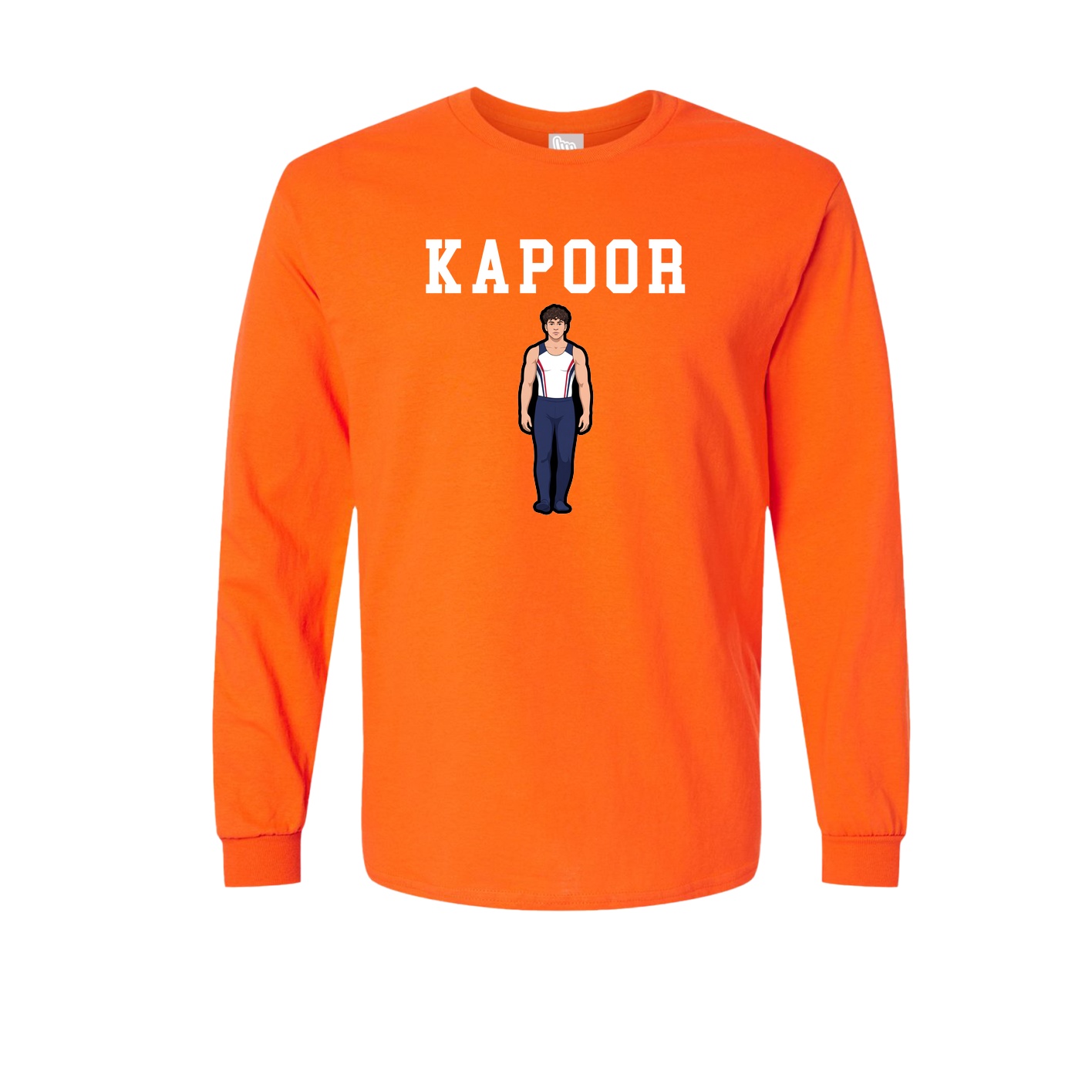 Long Sleeve Tee — Shirsey in Orange
