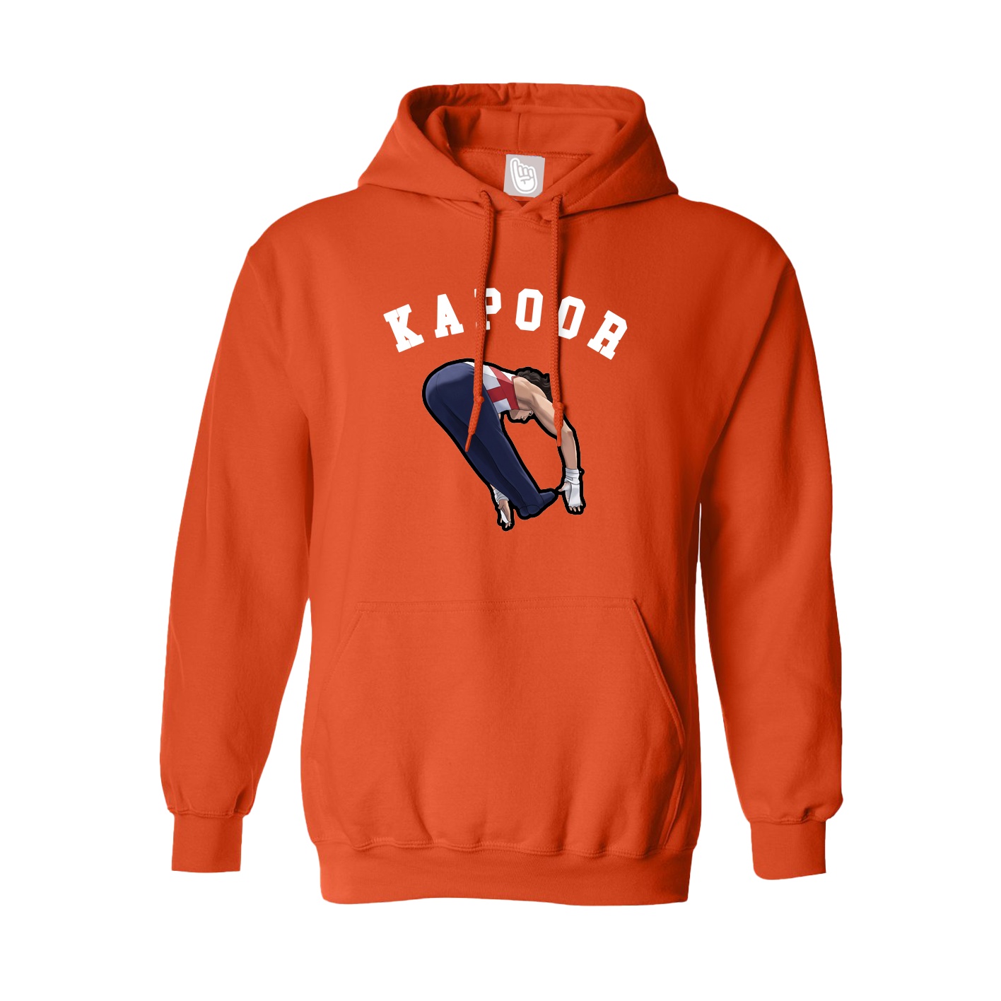 Hoodie — Shirsey Arch in Orange