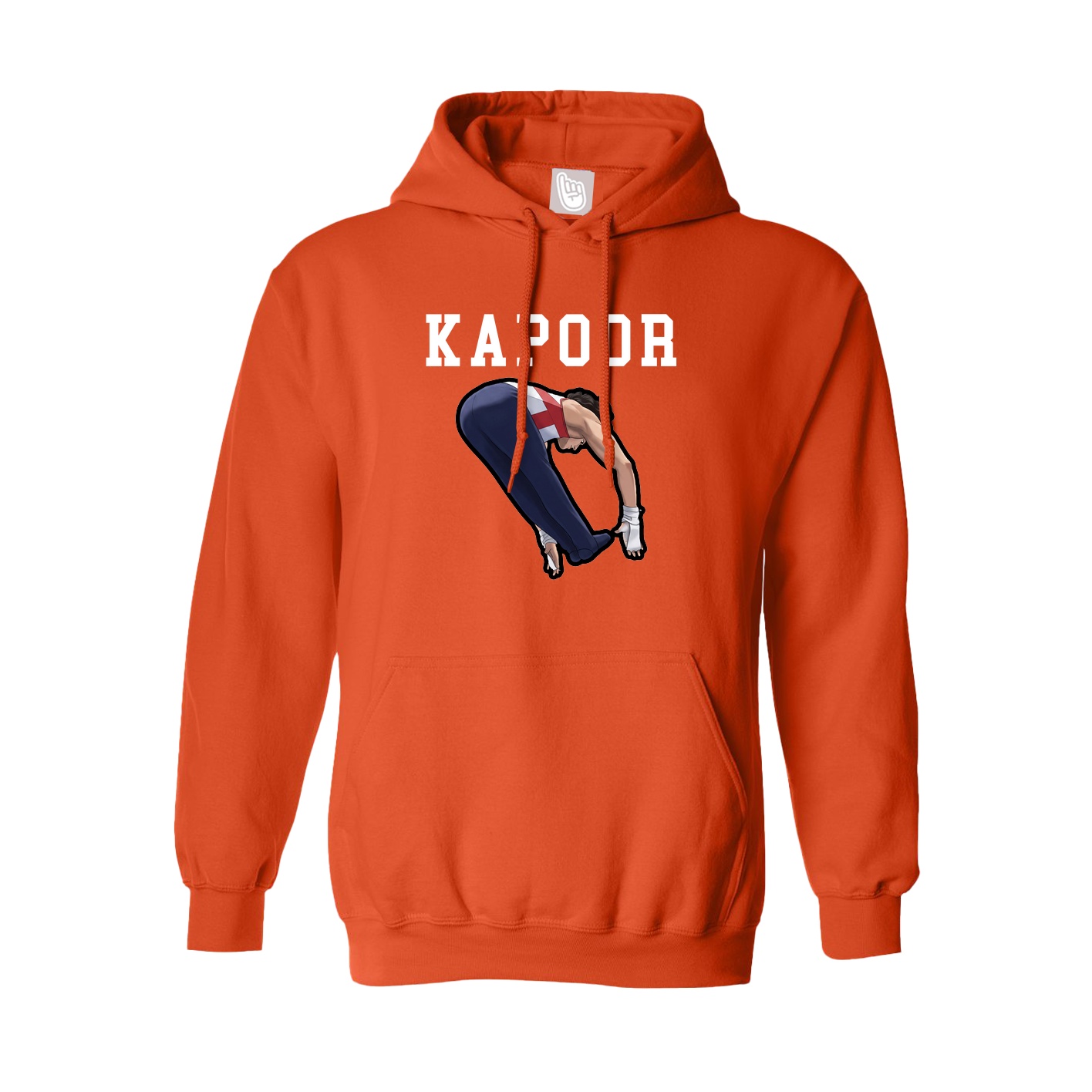 Hoodie — Shirsey in Orange