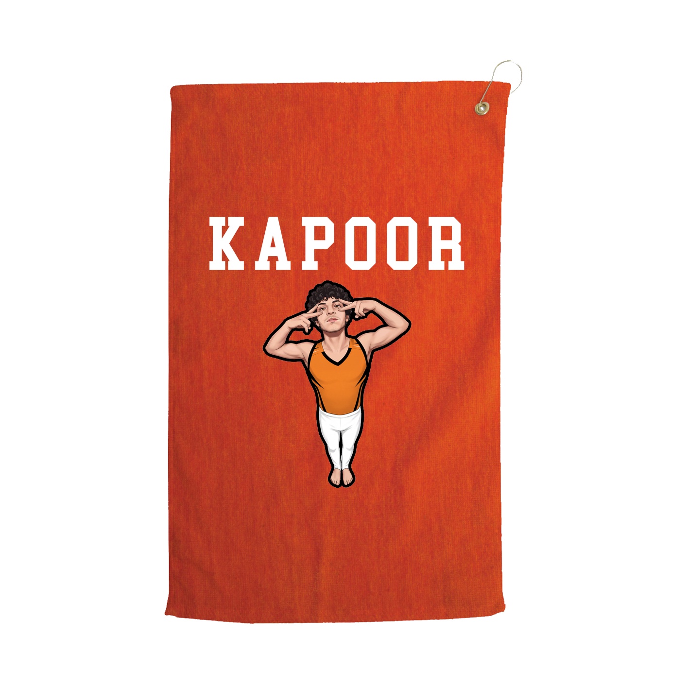 Golf Towel — Shirsey in Orange