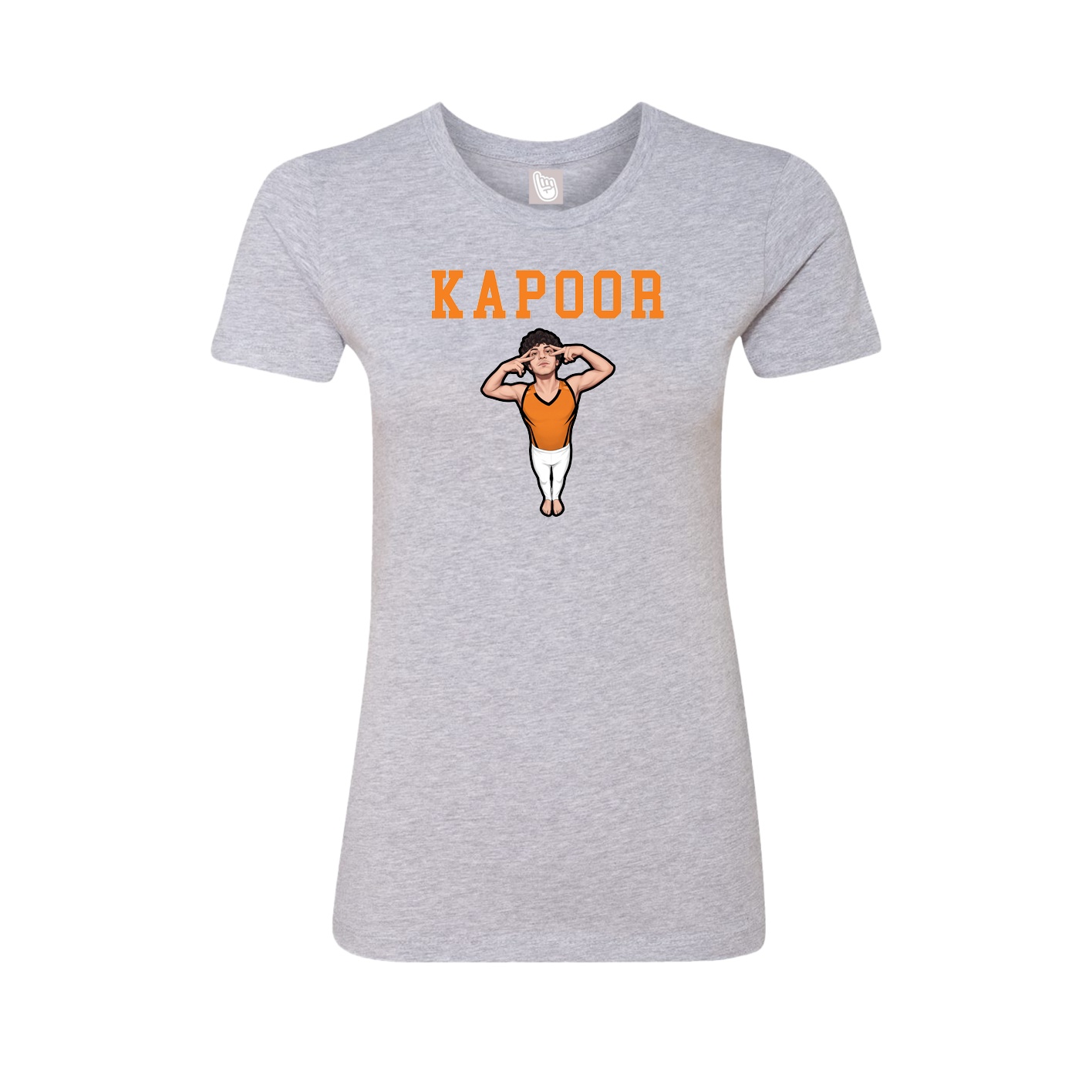 Fitted Women's Tee — Shirsey in Grey