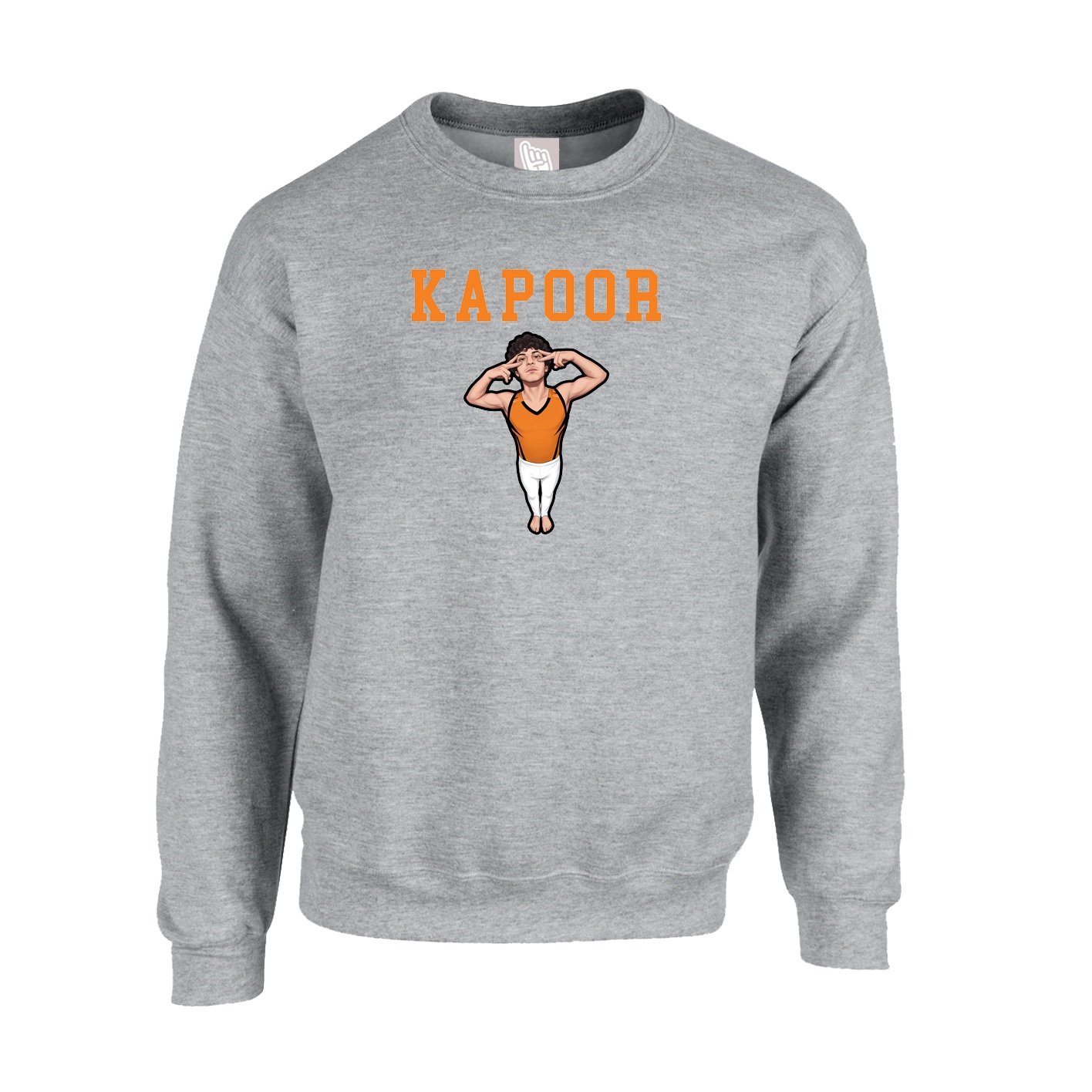 Fleece Crew — Shirsey in Grey