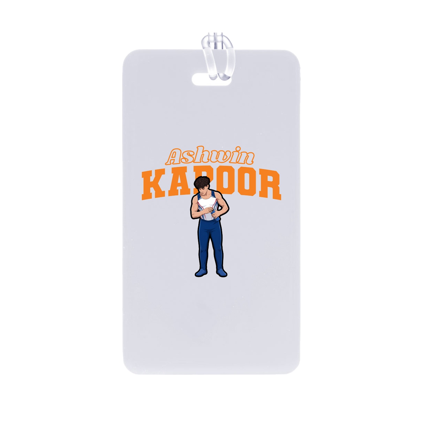 Bag Tag — Name Arch in Classic