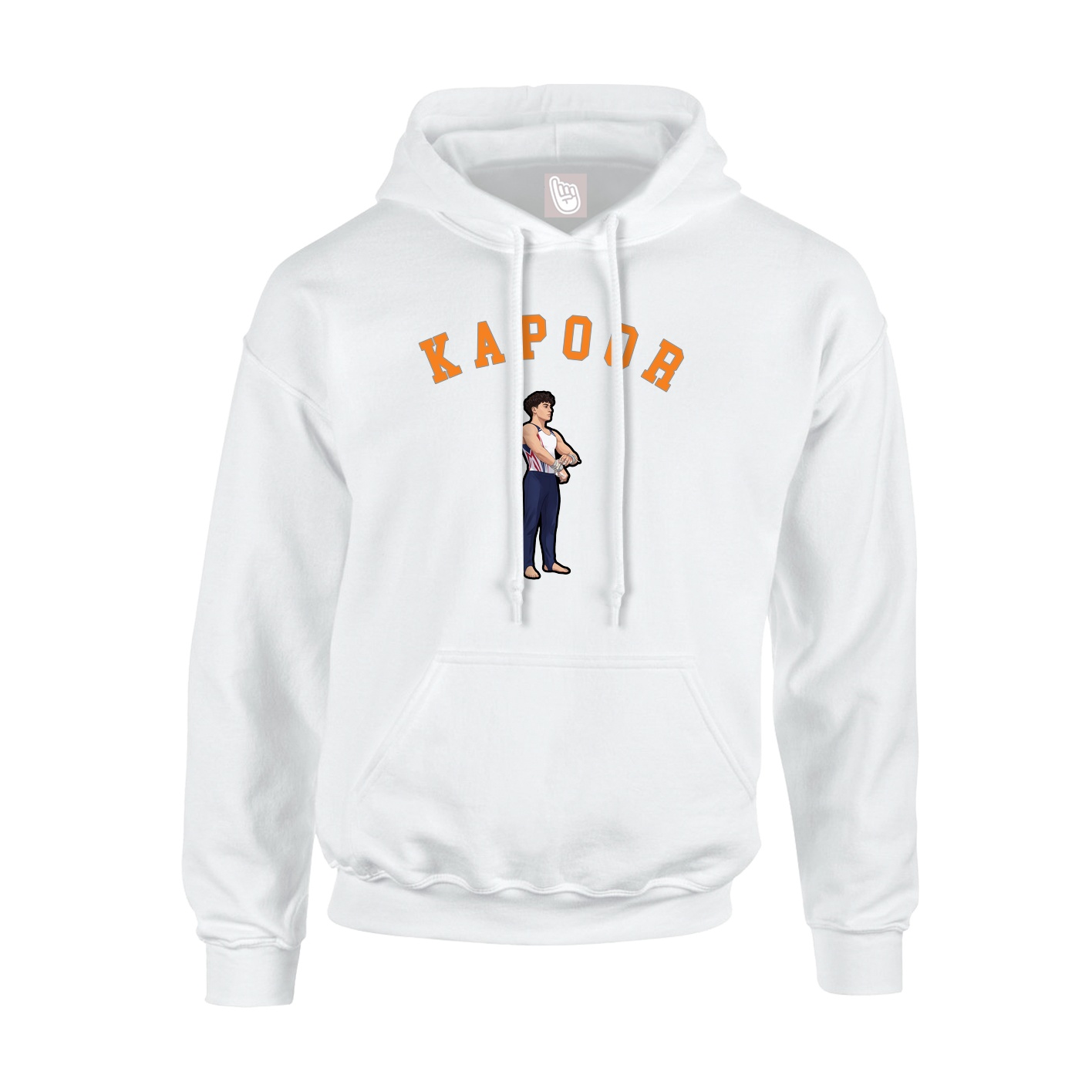 Hoodie — Shirsey Arch in White