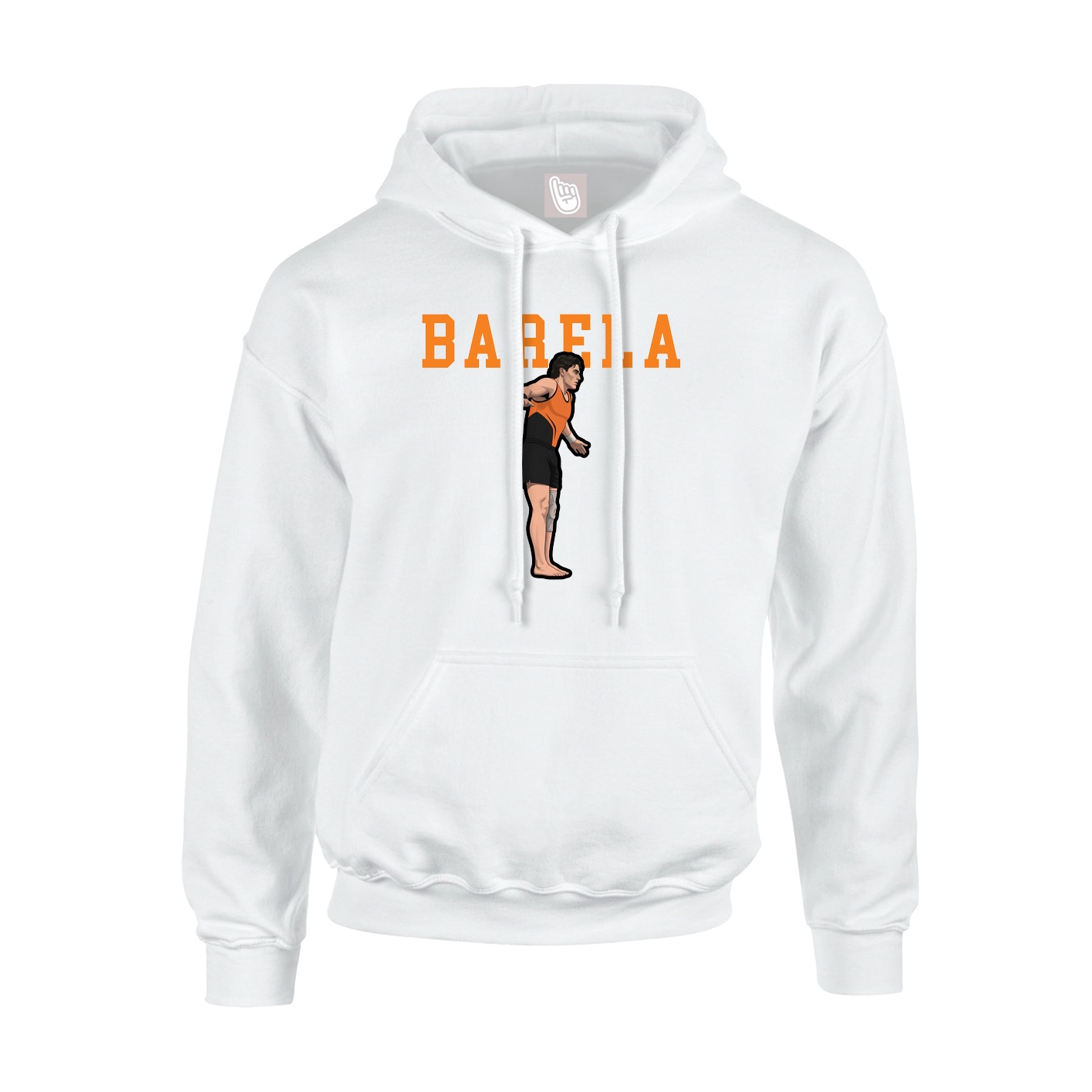 Hoodie — Shirsey in White