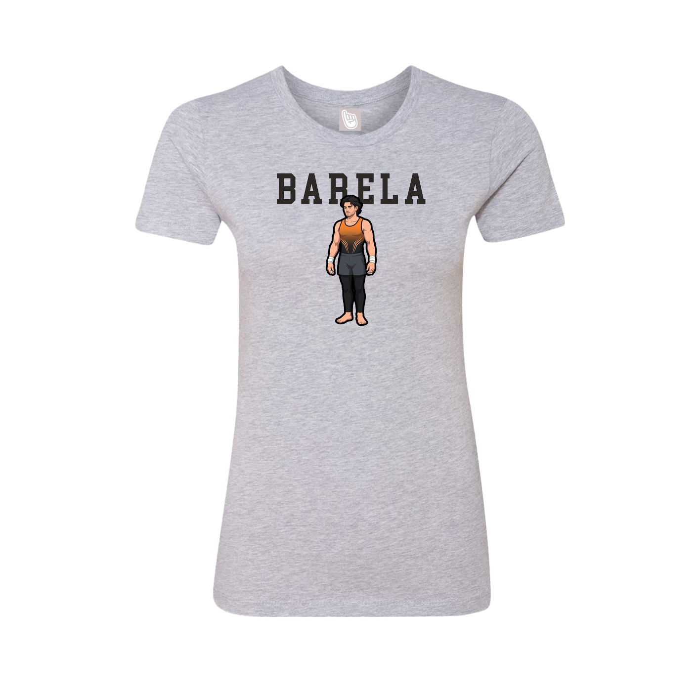 Fitted Women's Tee — Shirsey in Grey