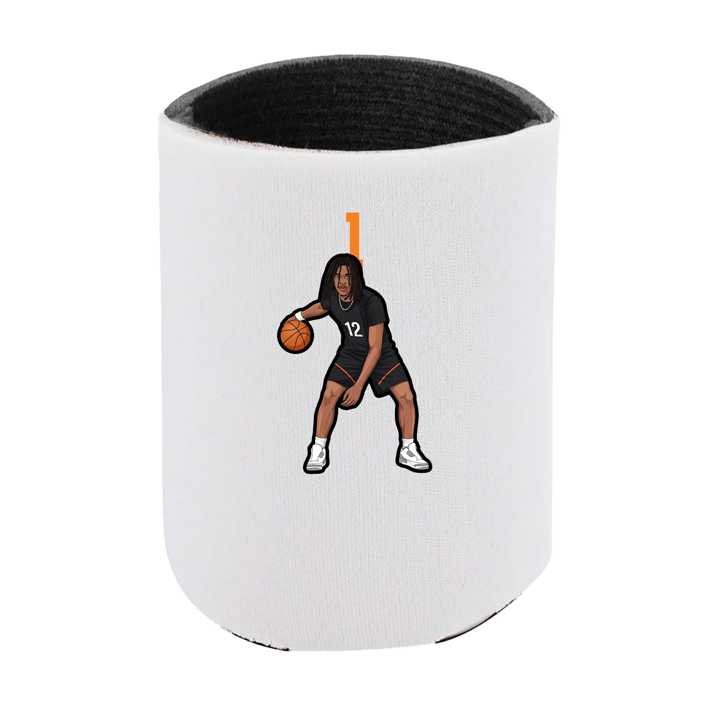 Can Holder — Number Top in White