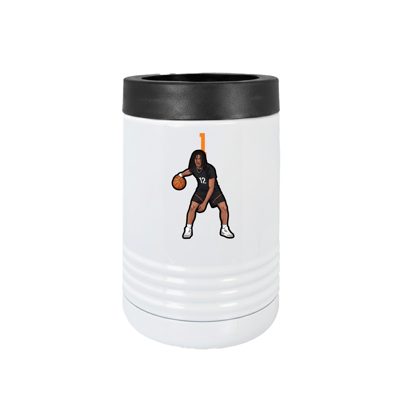 Beverage Holder — Number Top in White