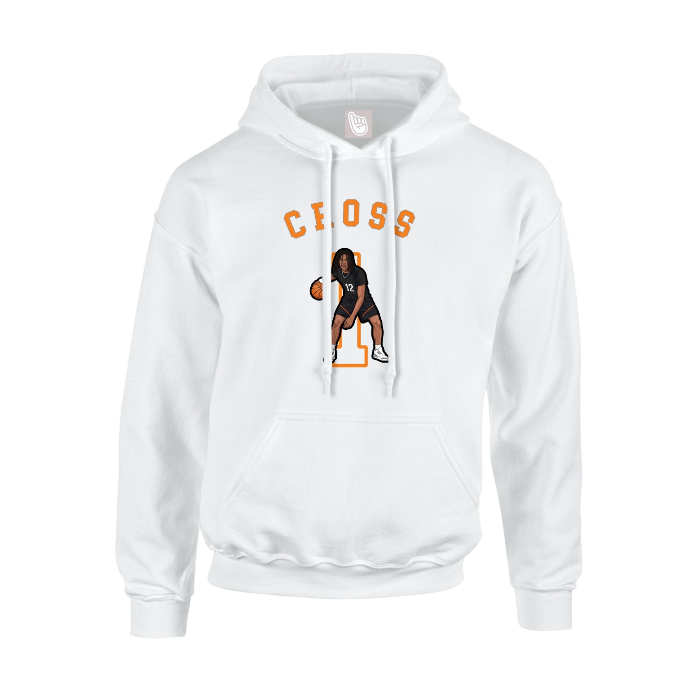 Hoodie — Shirsey Arch in White