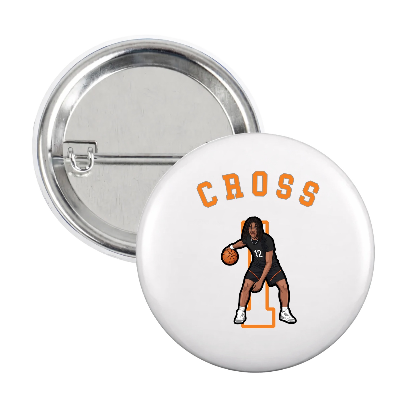 Game Day Button — Shirsey Arch in White
