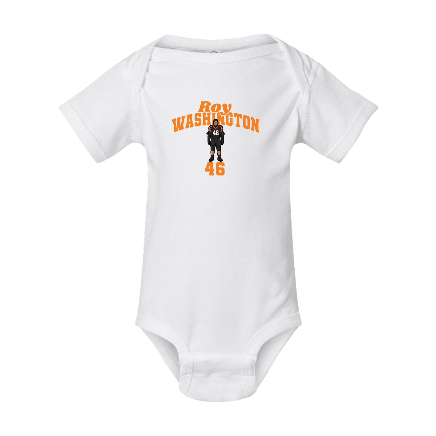 Baby Onesie — Signature Arch in White