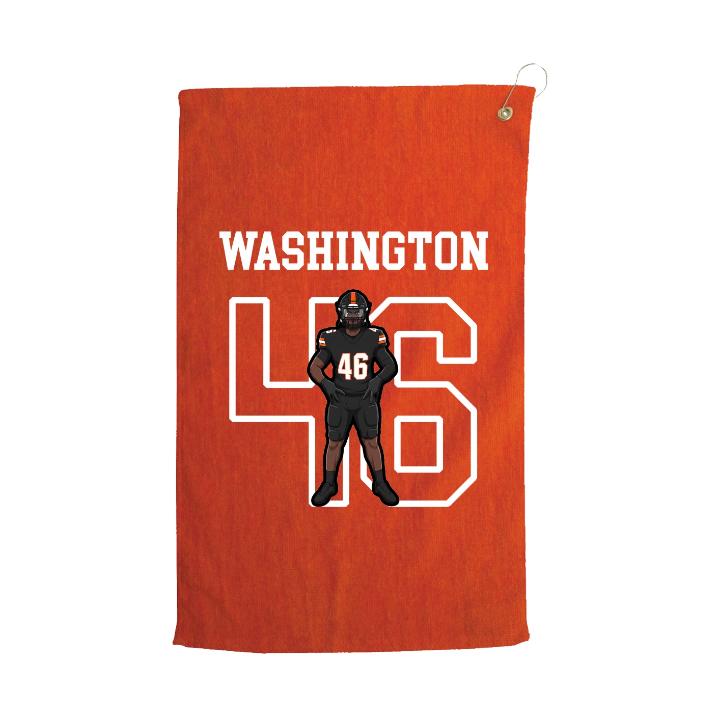 Golf Towel — Shirsey in Orange