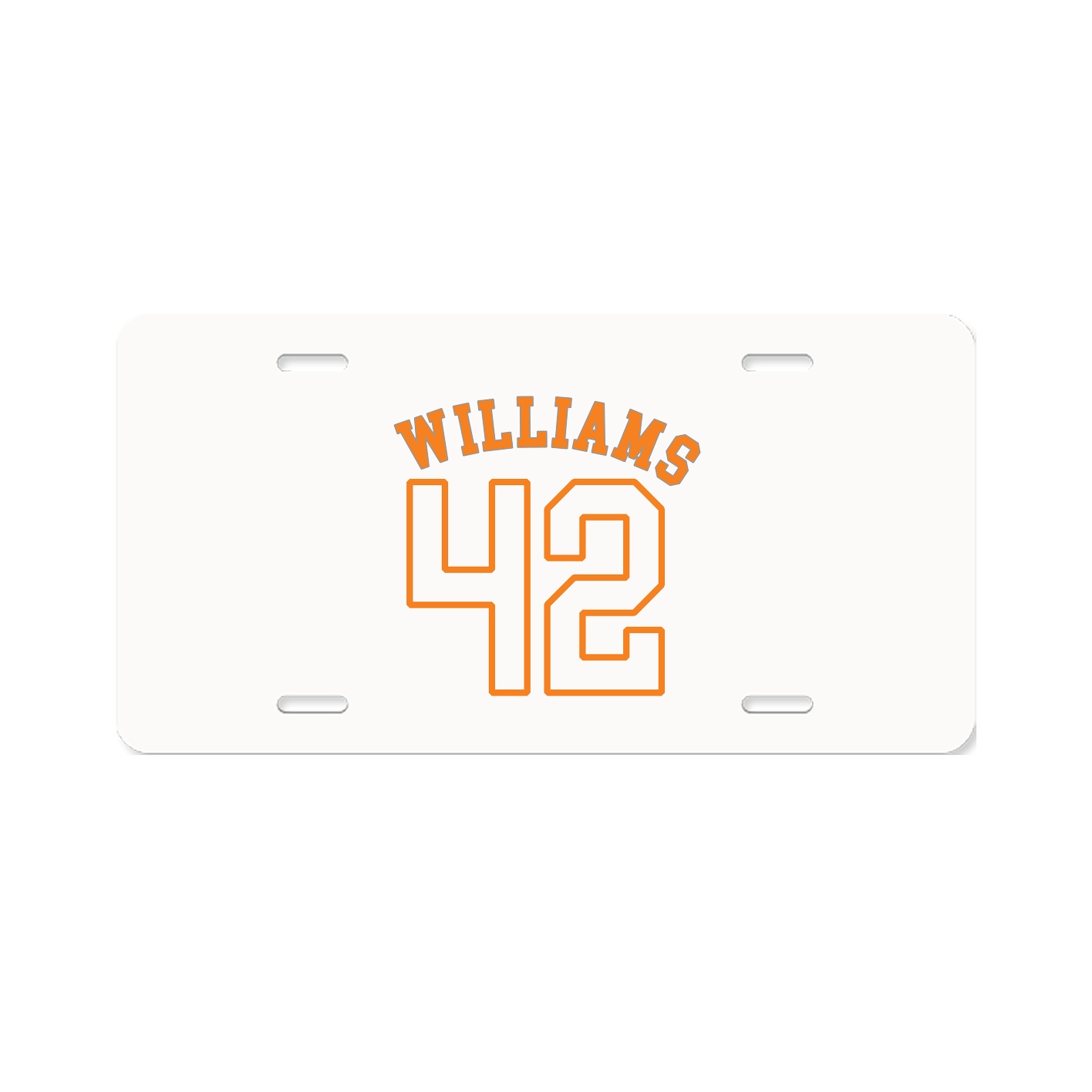 License Plate — Shirsey Arch in Classic