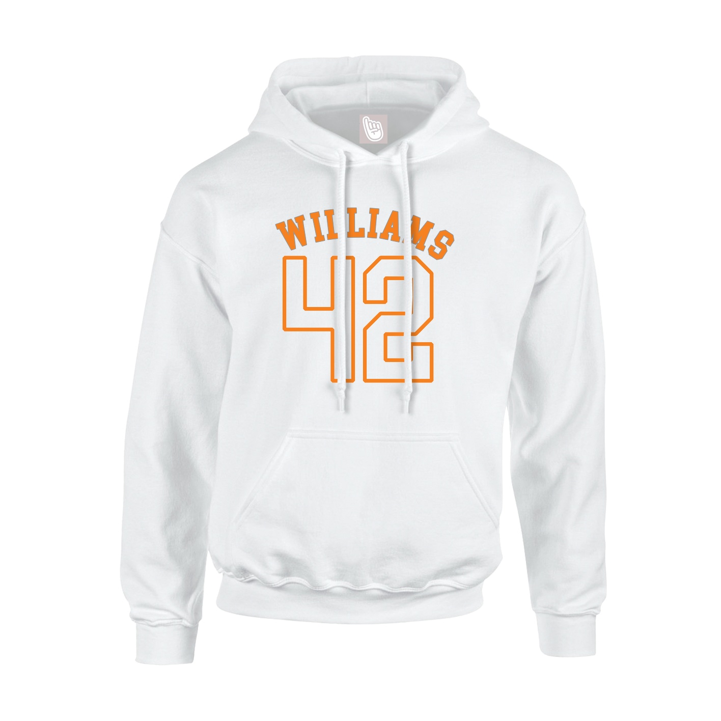 Hoodie — Shirsey Arch in White