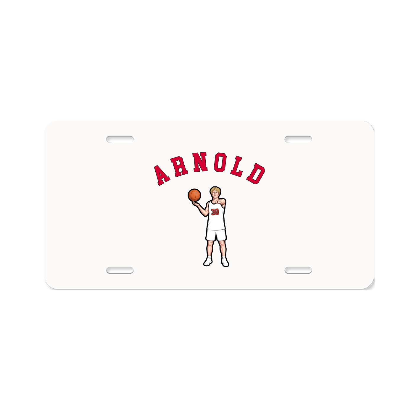 License Plate — Shirsey Arch in Classic