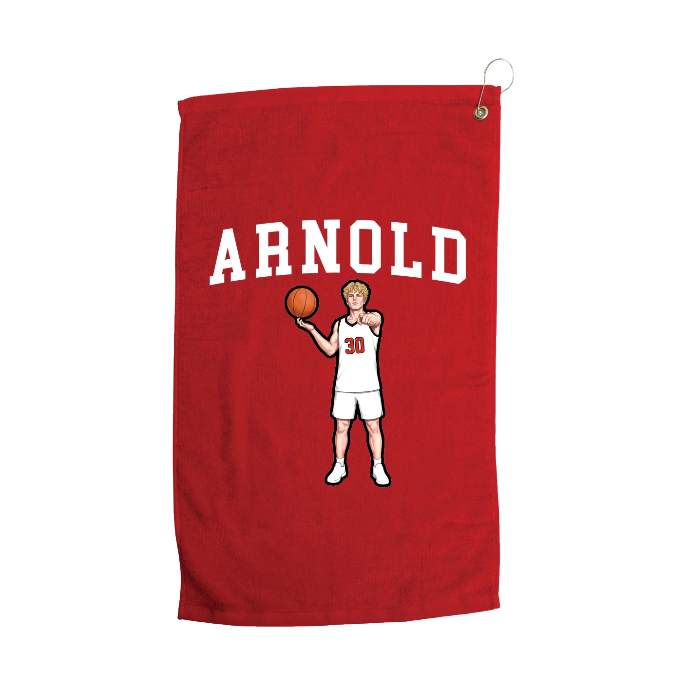Golf Towel — Shirsey in Red