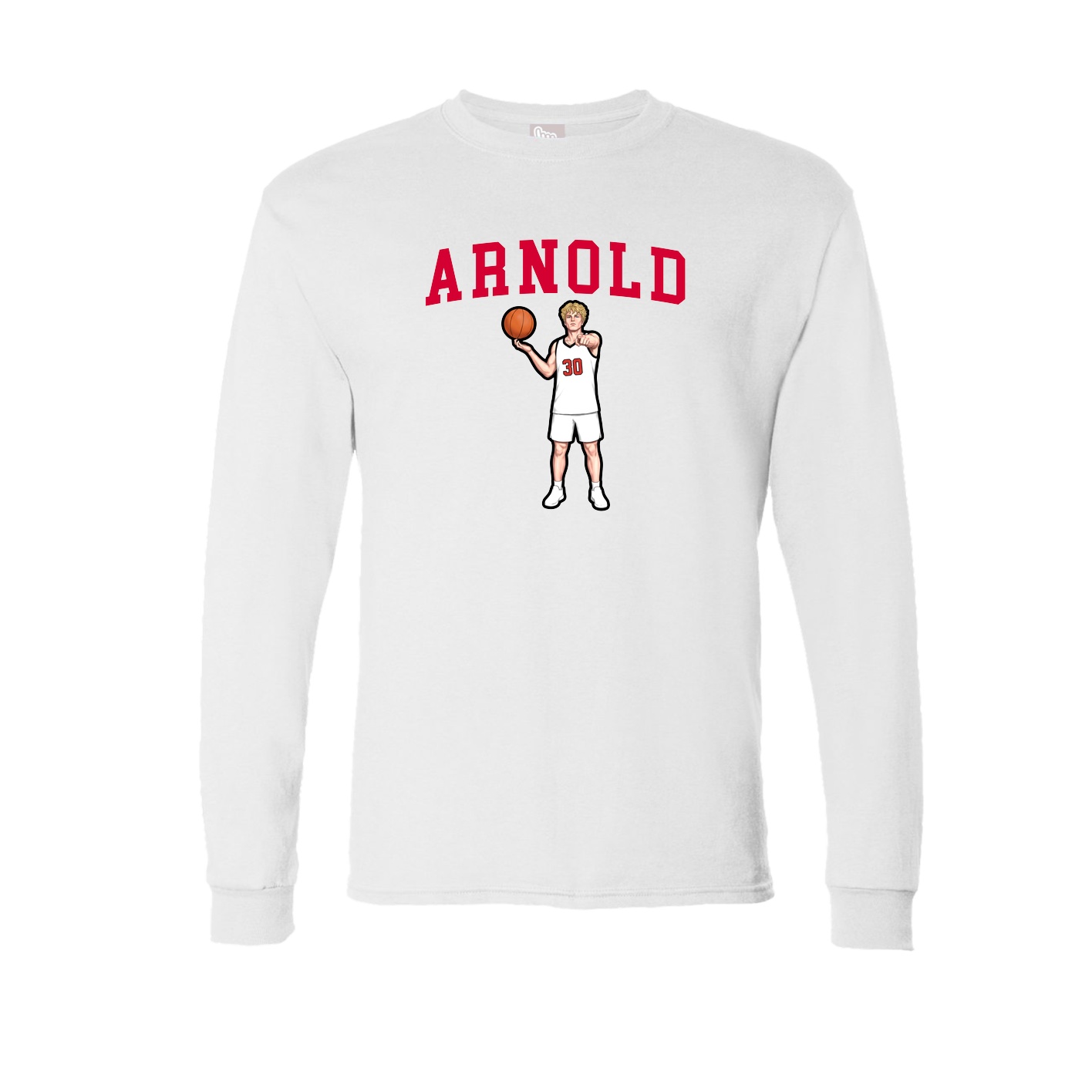 Long Sleeve Tee — Shirsey in White