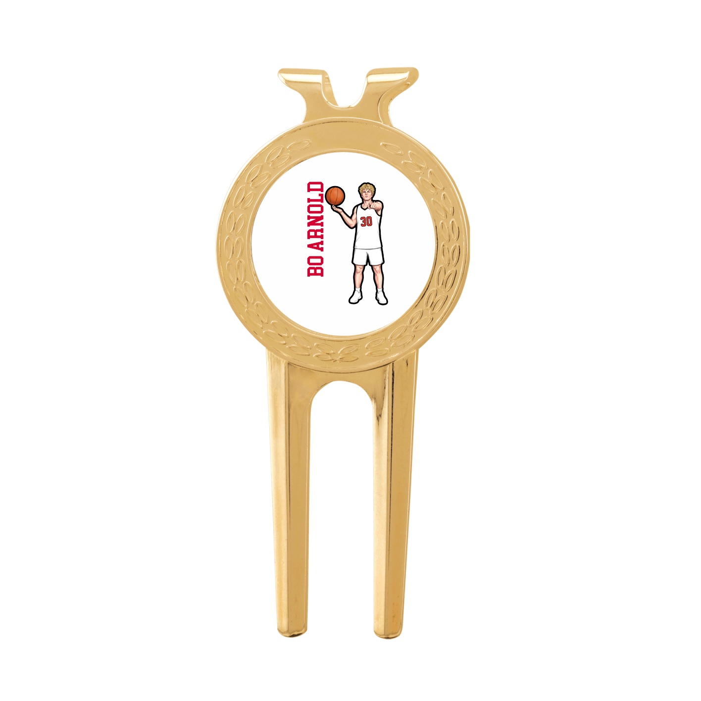 Divot Tool with Ball Marker — Name Vertical in Classic