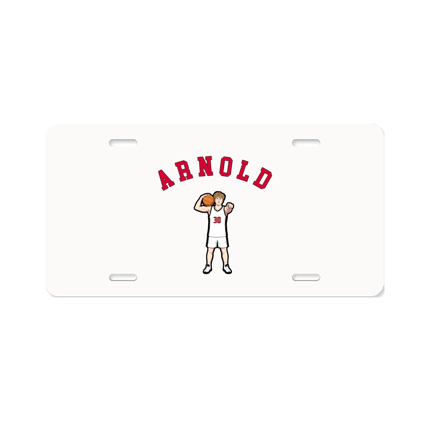 License Plate — Shirsey Arch in Classic