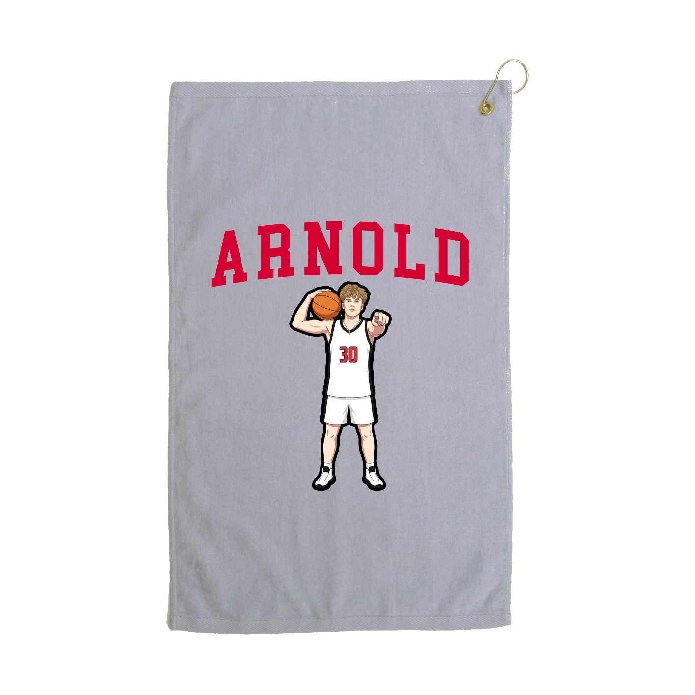 Golf Towel — Shirsey in Grey