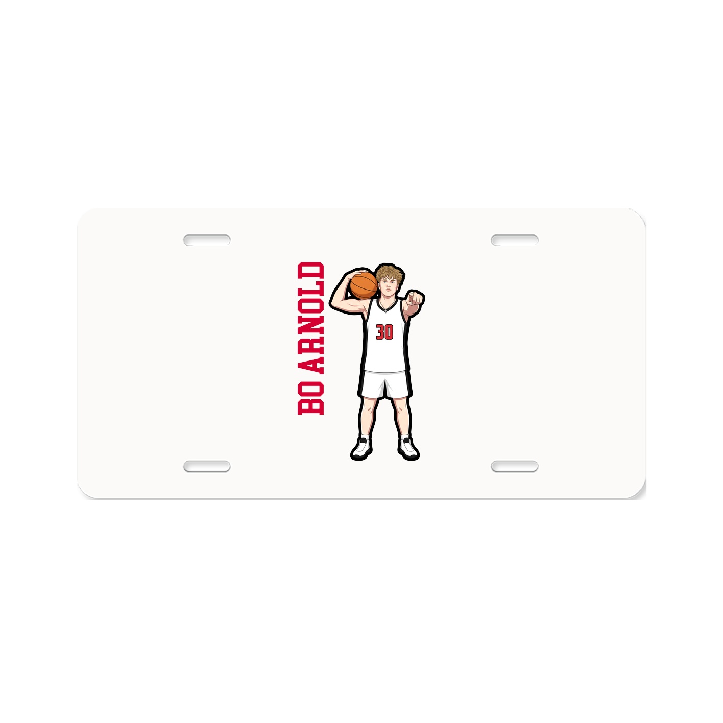Aluminum License Plate
