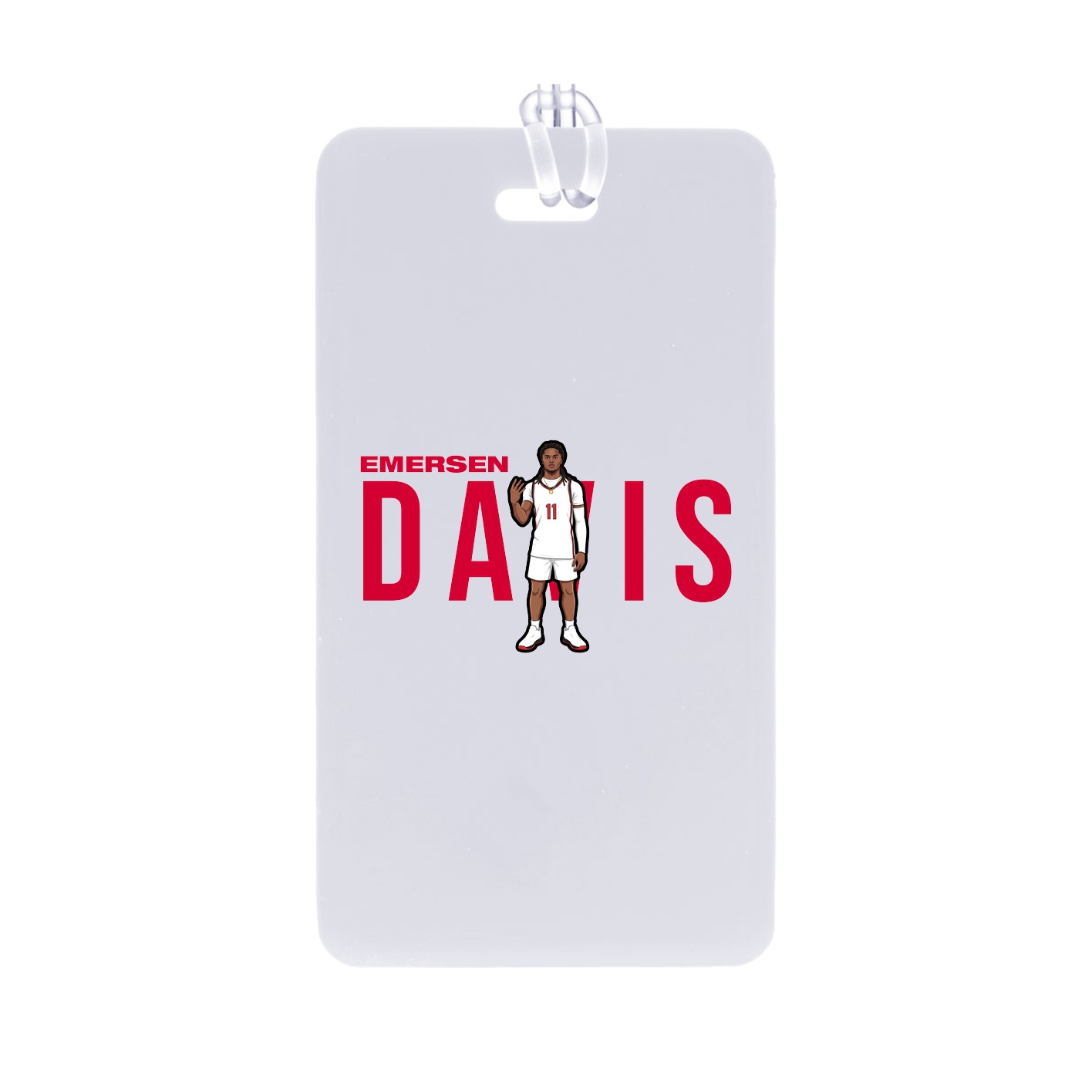 Bag Tag — Player Name in Classic