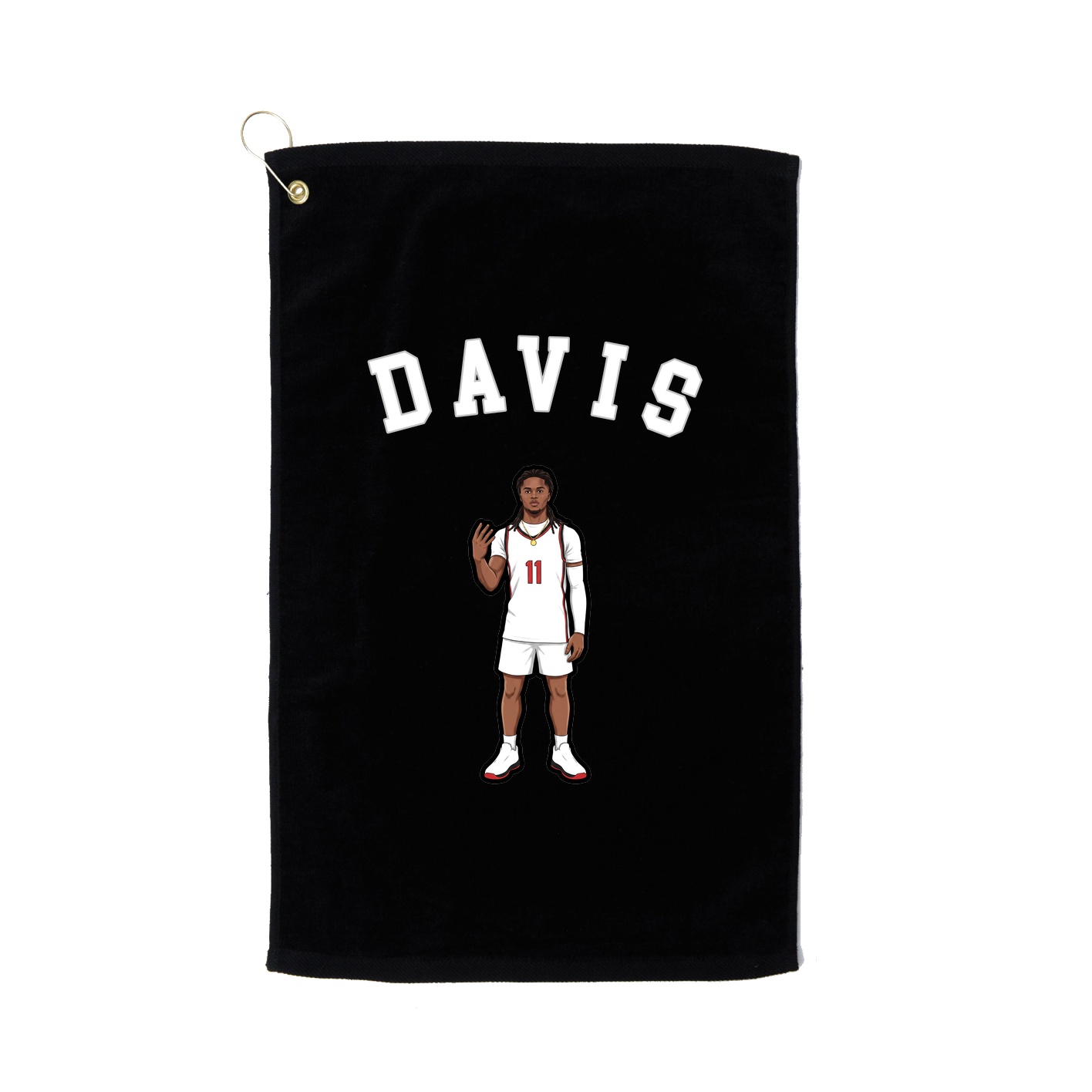 Golf Towel — Shirsey Arch in Black