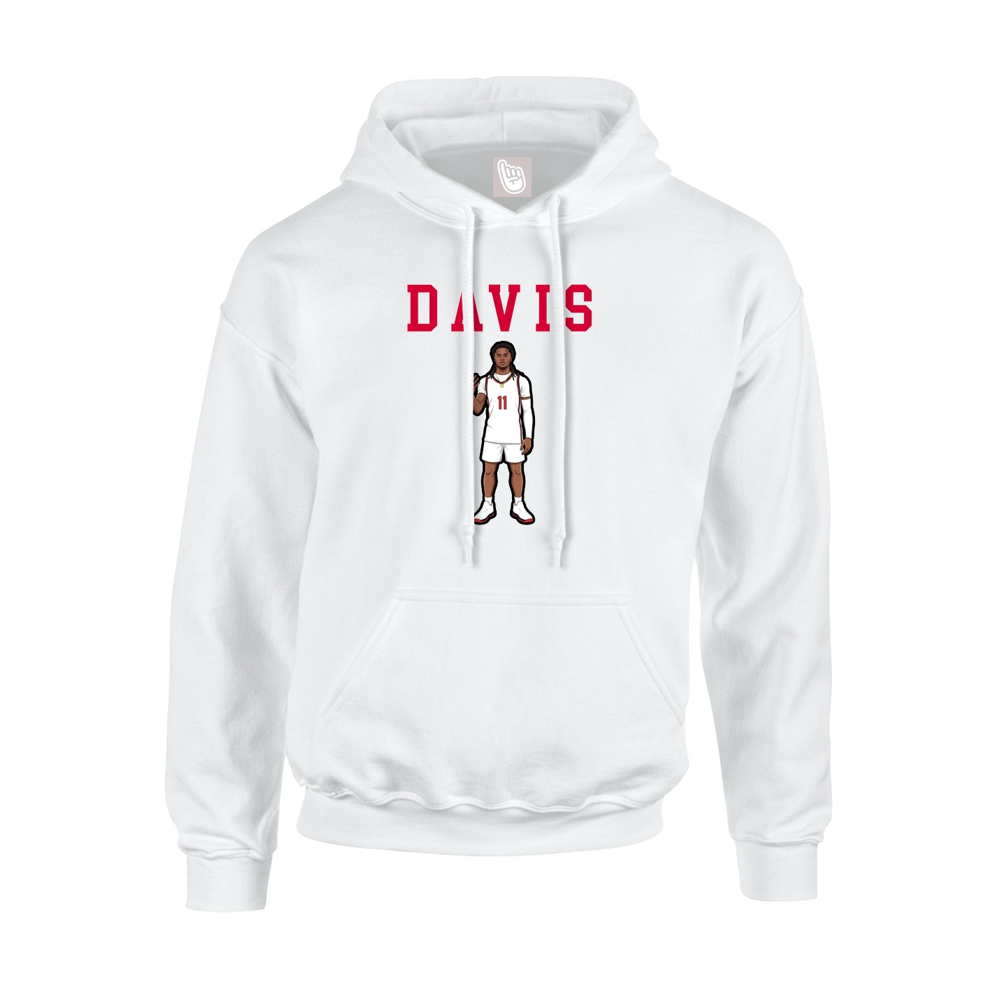 Youth Hoodie — Shirsey in White